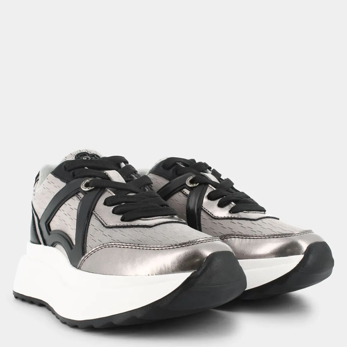 APEPAZZA F3COZY05CLOTILDEGUN METAL- SNEAKERS GRIGIO Cheap