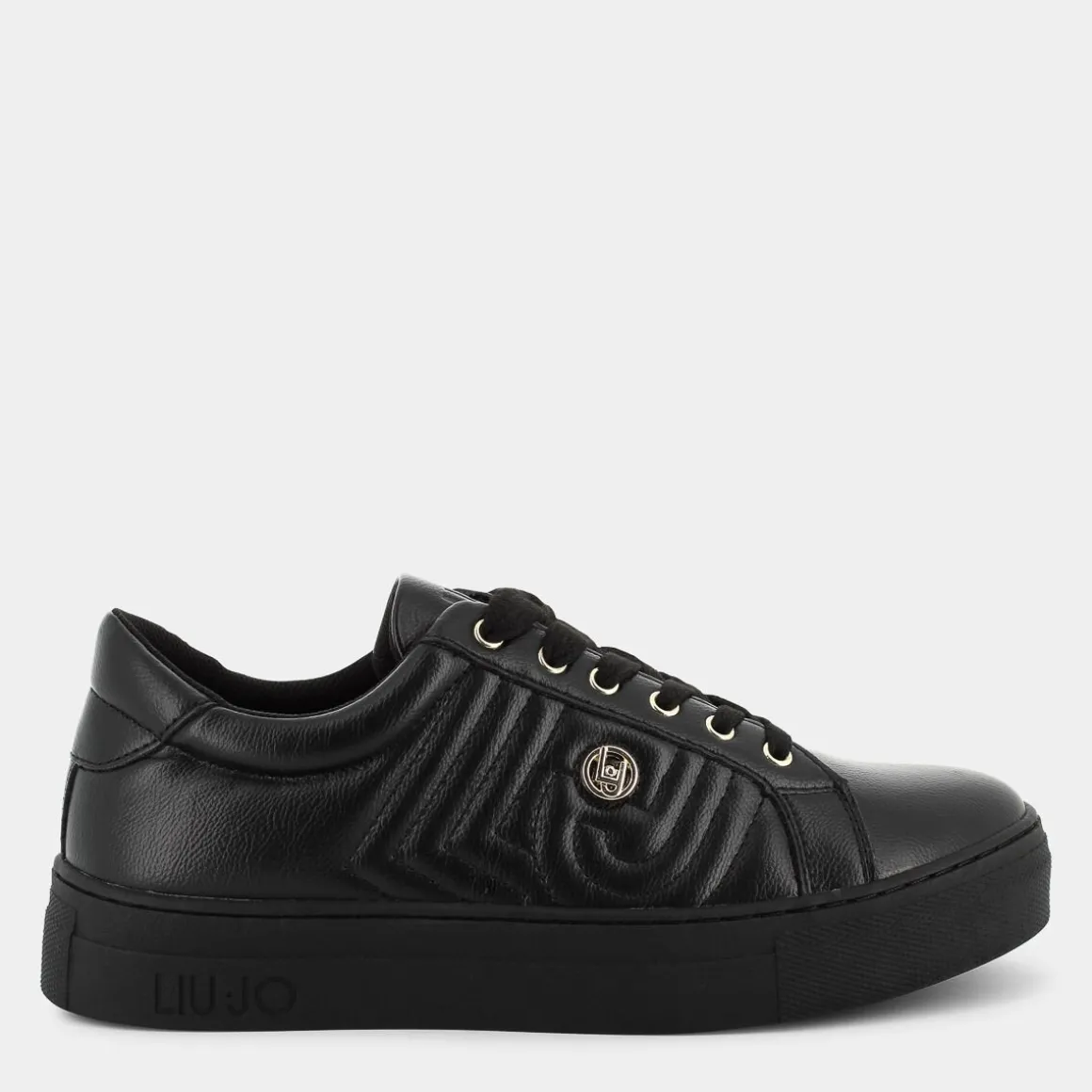 LIU-JO 4F3703EX01422222ALICIA 630BLACK- SNEAKERS NERO Flash Sale