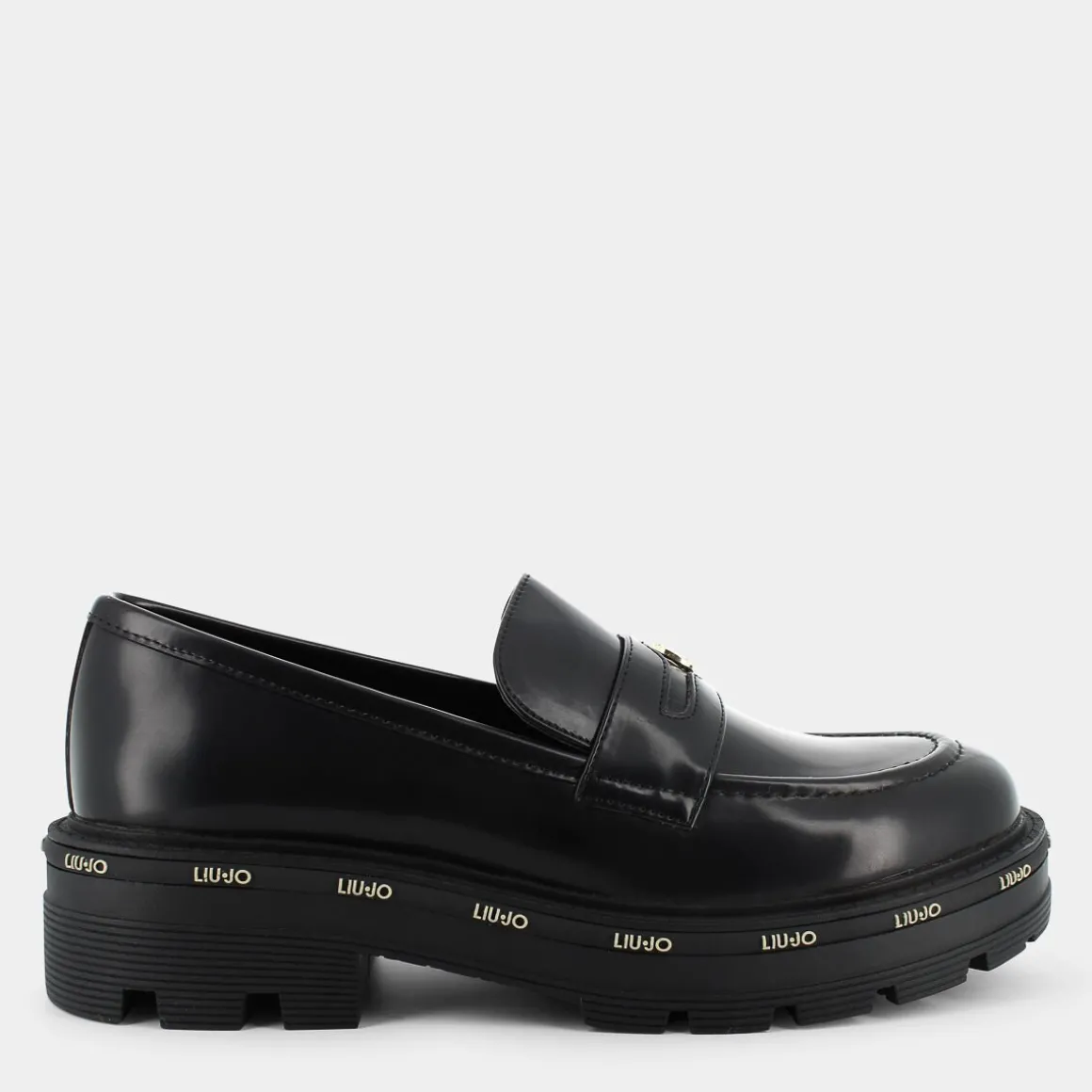 LIU-JO 4F3721EX19622222TAYLOR 635BLACK- MOCASSINI NERO New