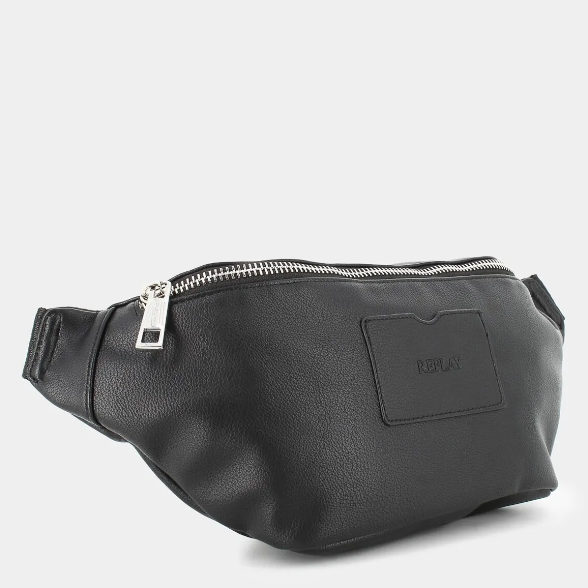 REPLAY FM3686.000-BLACK- PICCOLA PELLETTERIA NERO New