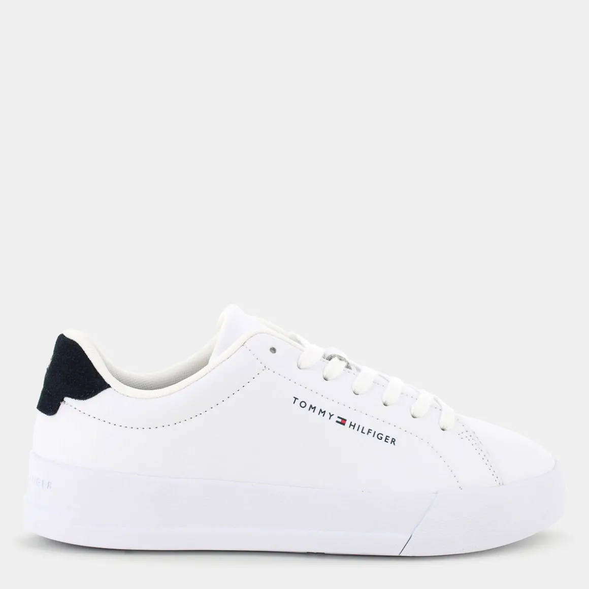 TOMMY HILFIGER FM052970LETH COURTWHITE/DESERT SKY- SNEAKERS BIANCO Discount