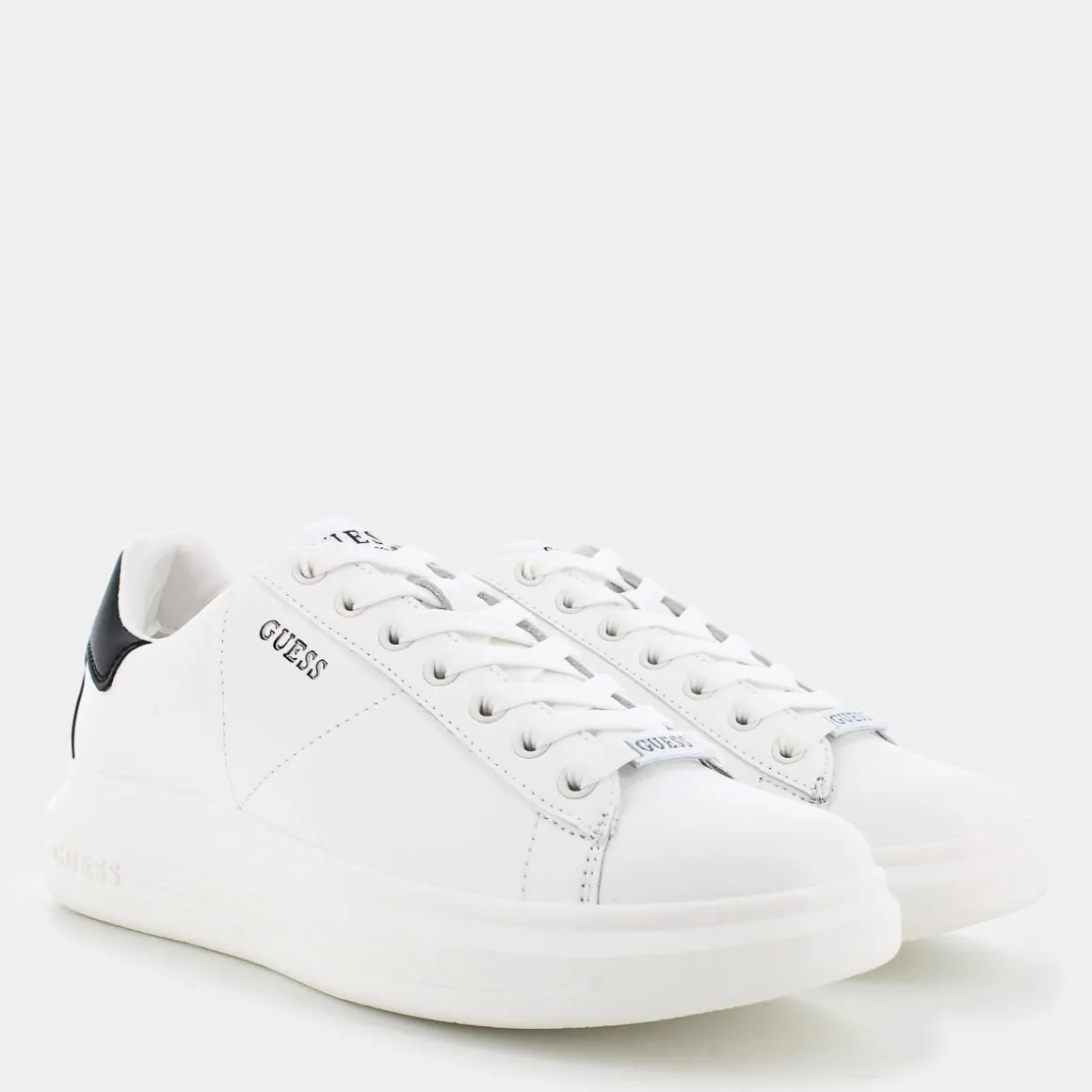 GUESS FM8VIBOWHITE BLACK- SNEAKERS BIANCO Hot