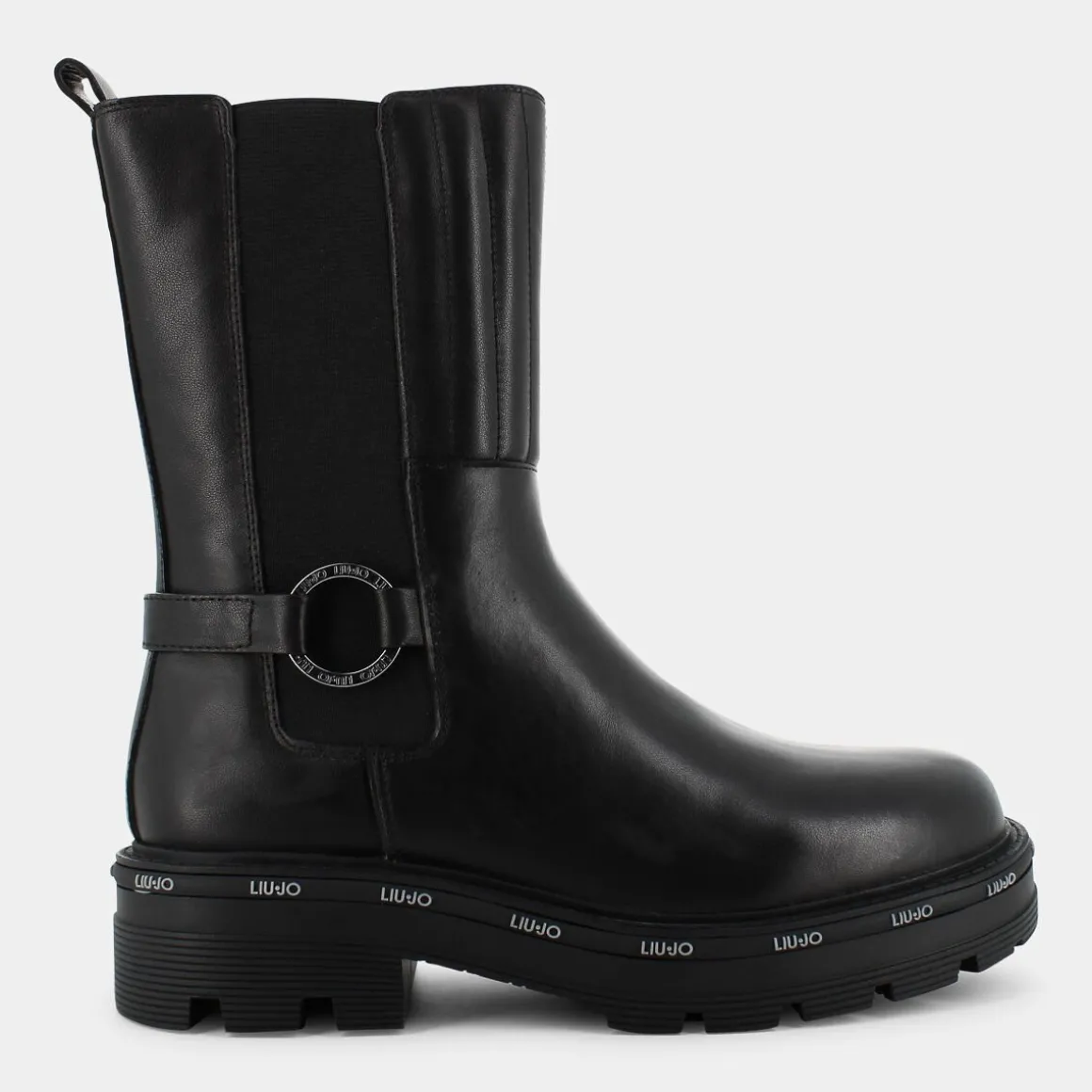 LIU-JO 4F3727PO10222222TAYLOR 627BLACK- TRONCHETTI NERO Clearance