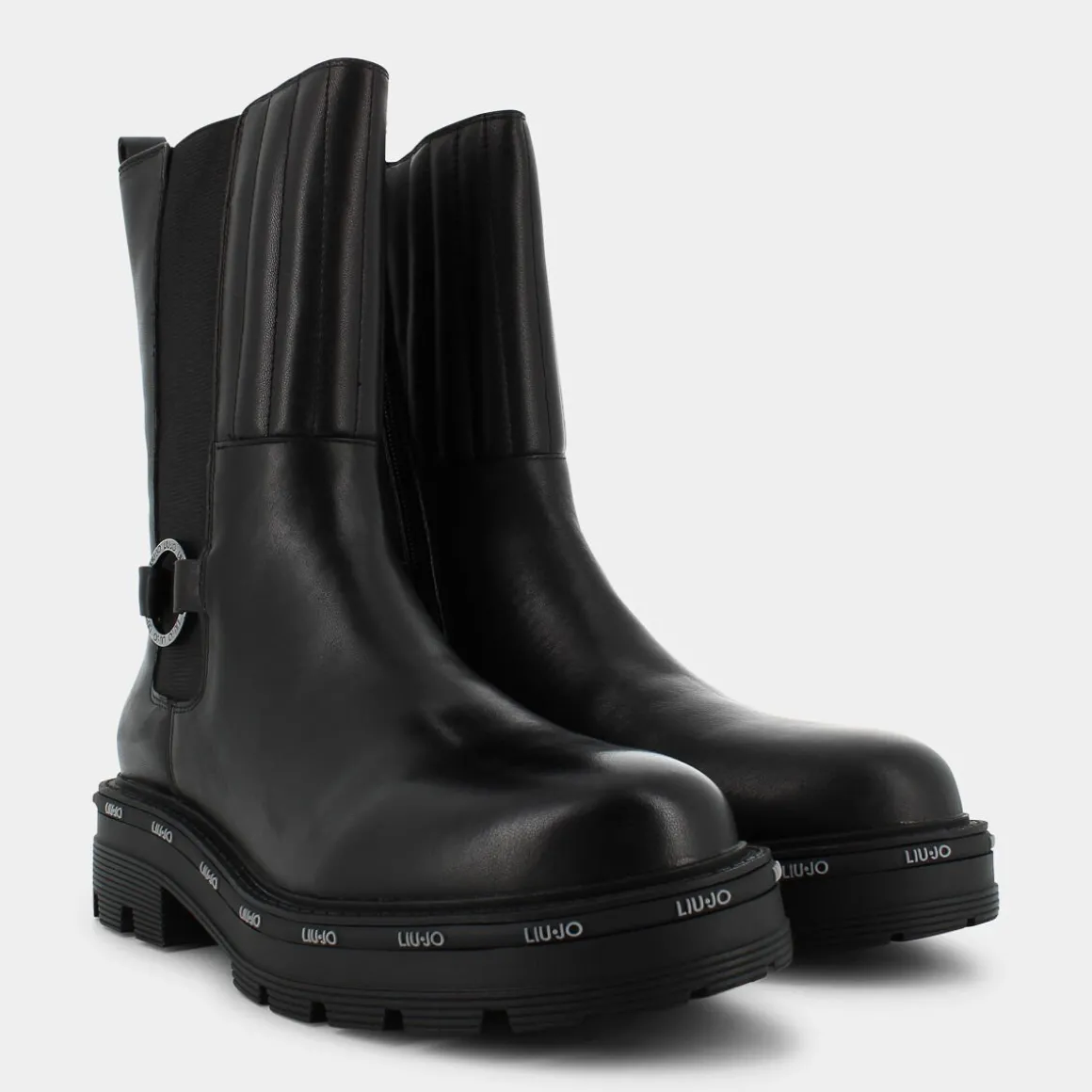 LIU-JO 4F3727PO10222222TAYLOR 627BLACK- TRONCHETTI NERO Clearance