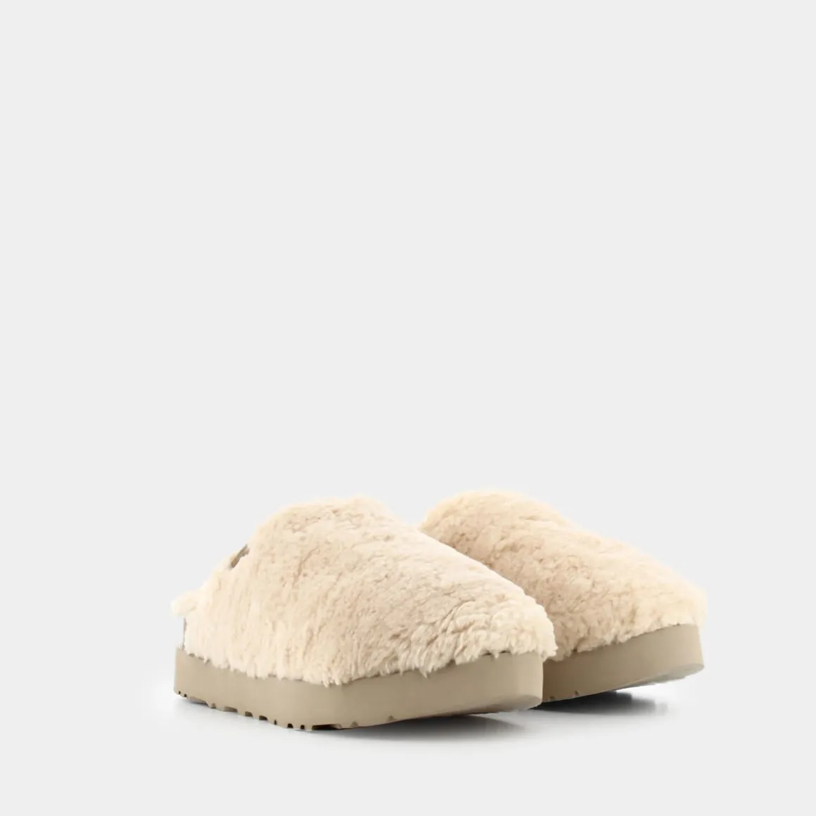 UGG 1135132FUZZNATURAL- CIABATTE BEIGE Hot