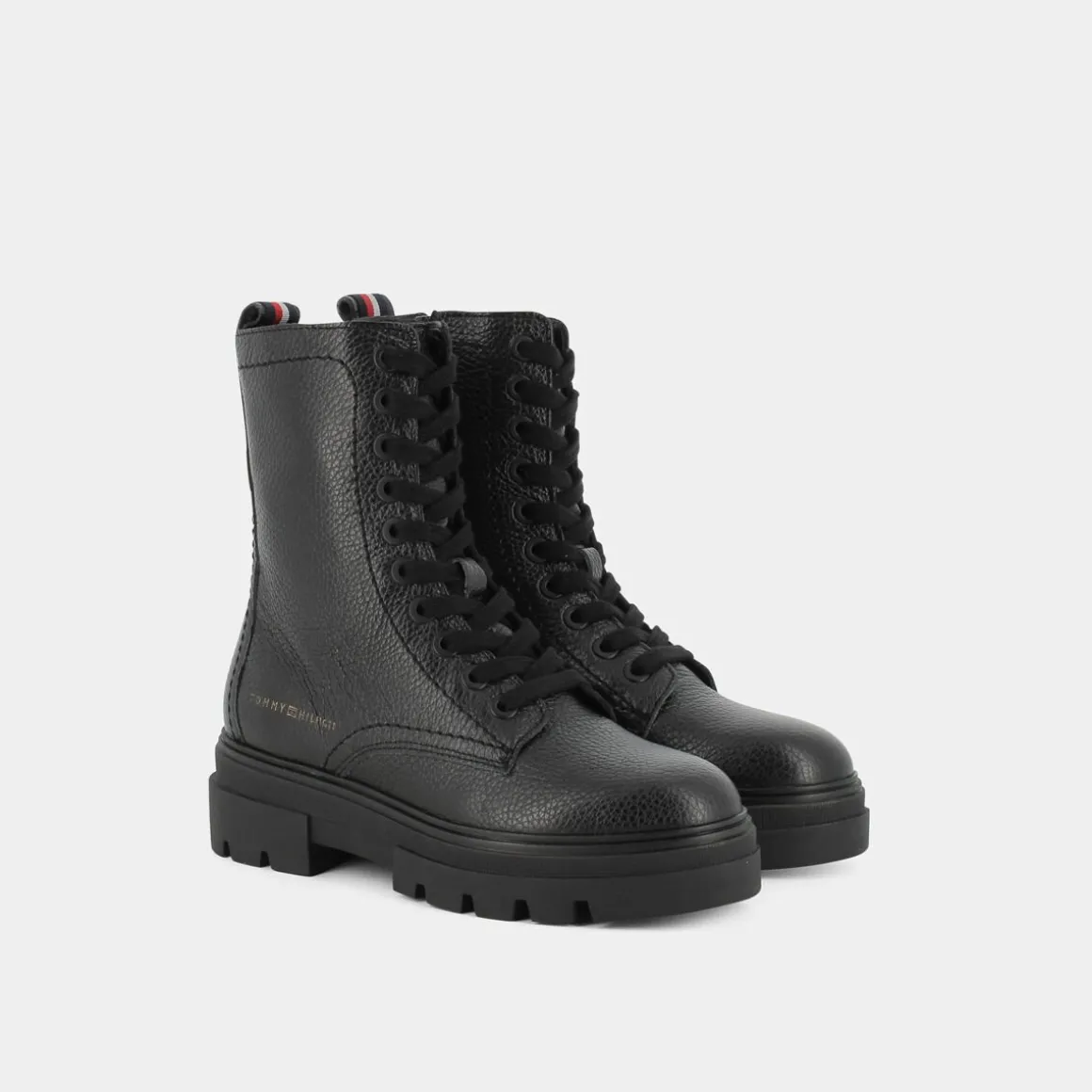 TOMMY HILFIGER FW0FW06732BDSLAURIE 4ABLACK- SCARPONCINI NERO Clearance