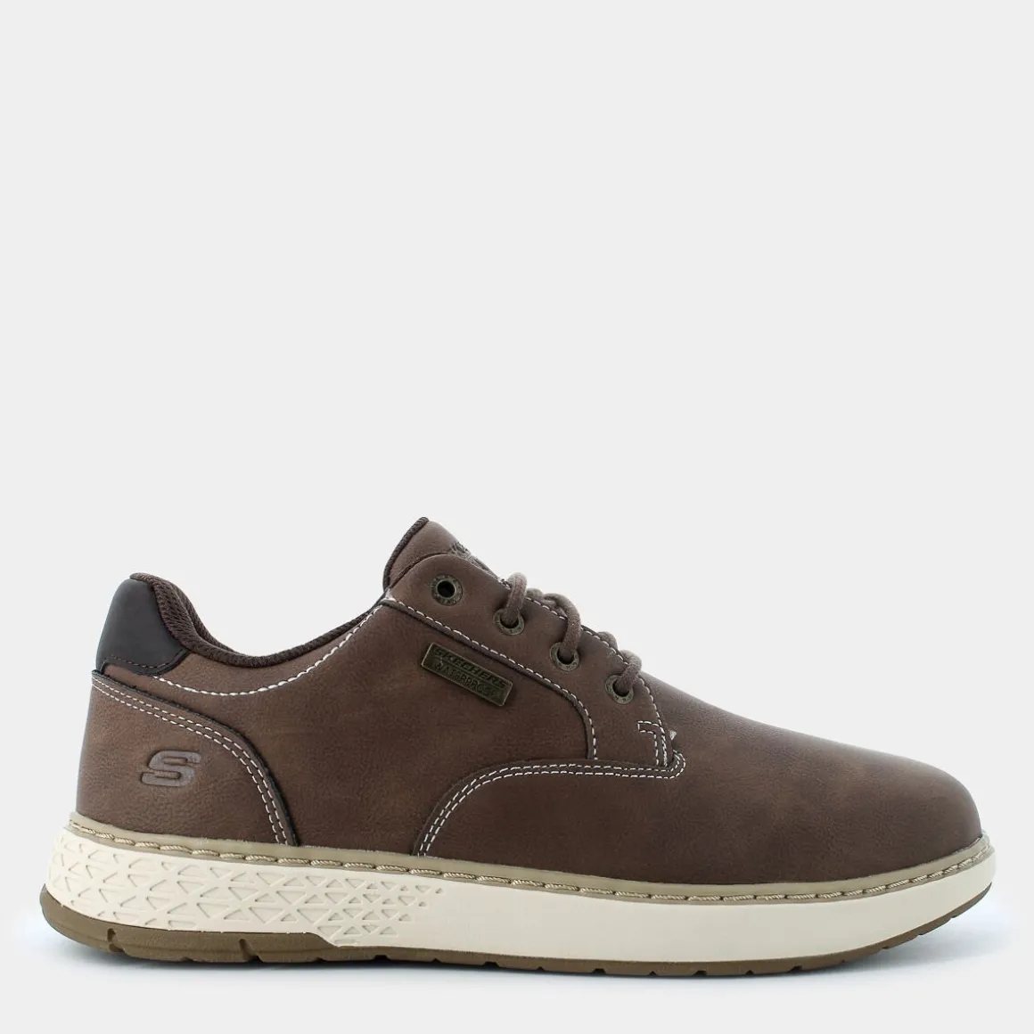 SKECHERS 205234GARLANBROWN- STRINGATE MARRONE Best