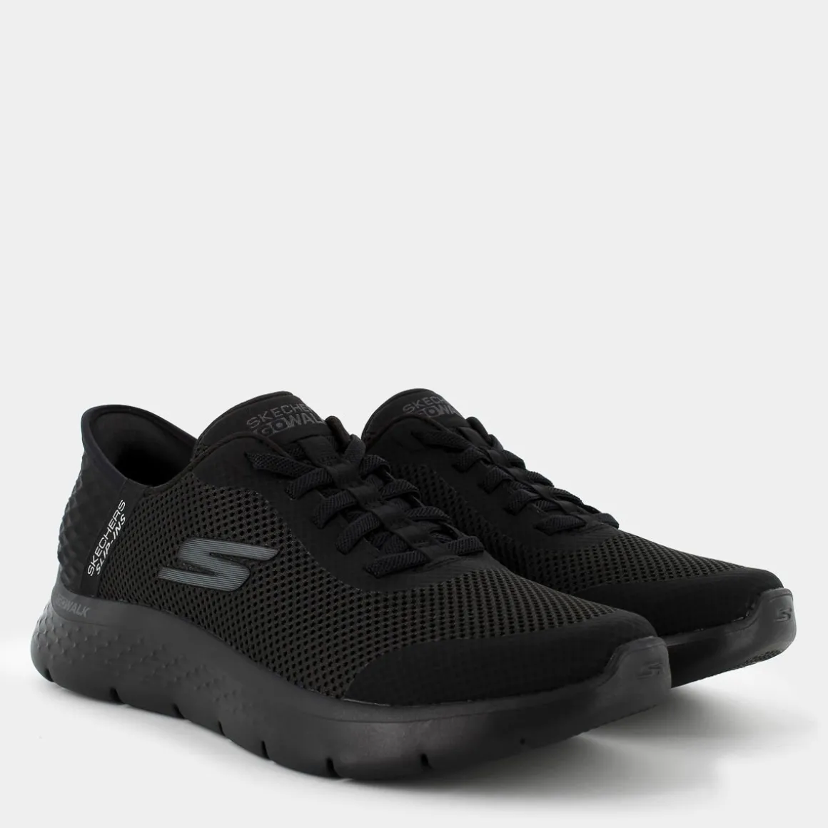 SKECHERS 216324GO WALK FLEXBLACK- SPORTIVE NERO New