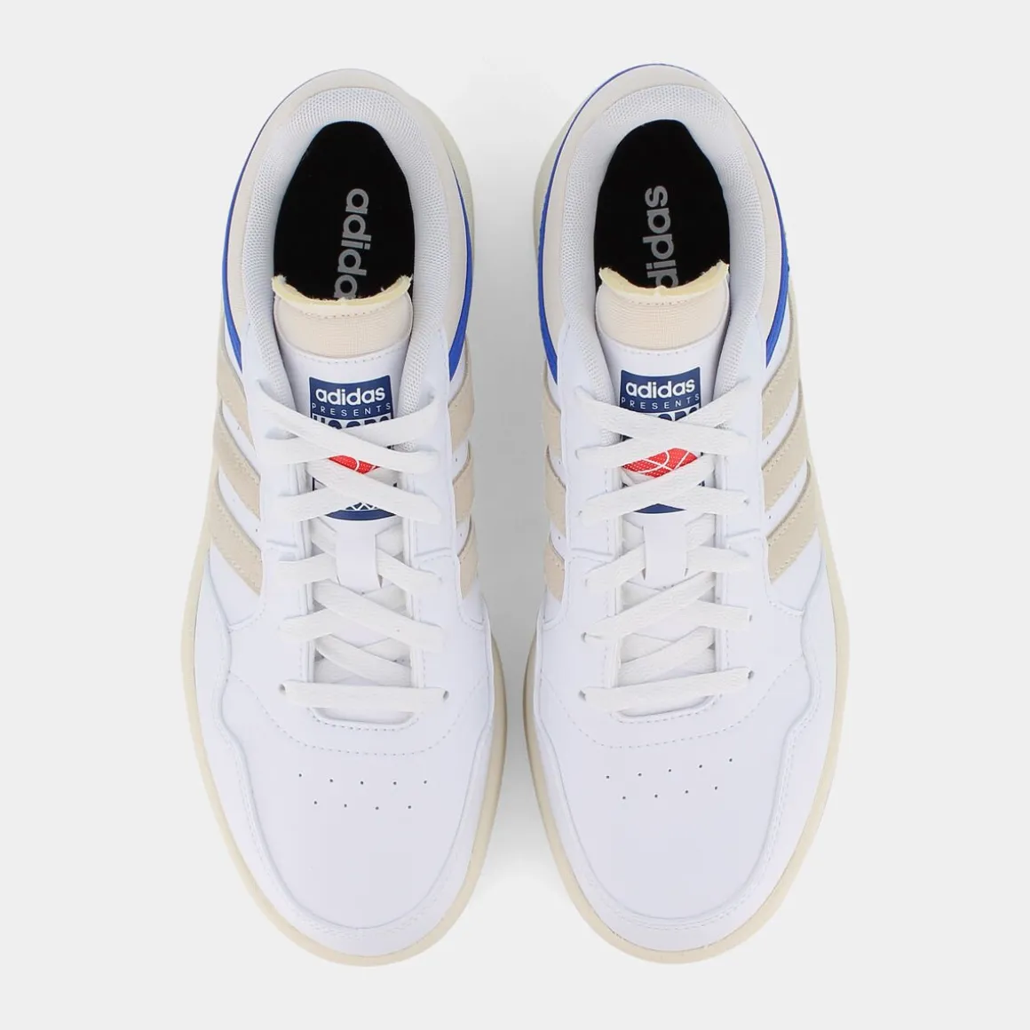 ADIDAS GZ1346HOOPS 3.0ftwr white/chalk white/core black- SPORTIVE BIANCO Fashion
