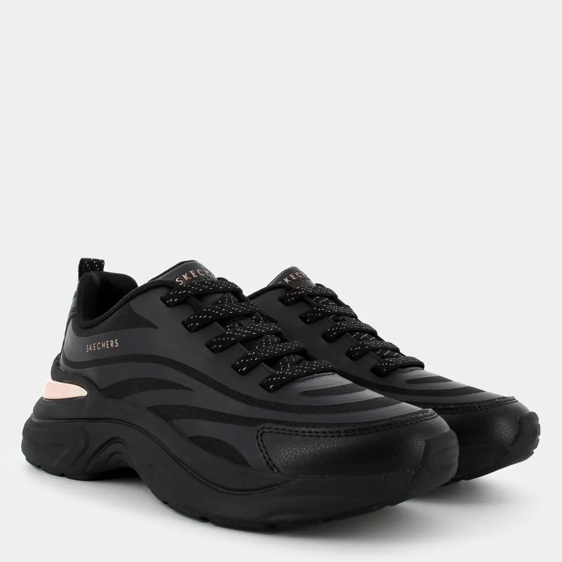 SKECHERS 177575HAZEL - STEP N FLOW- SNEAKERS NERO Hot