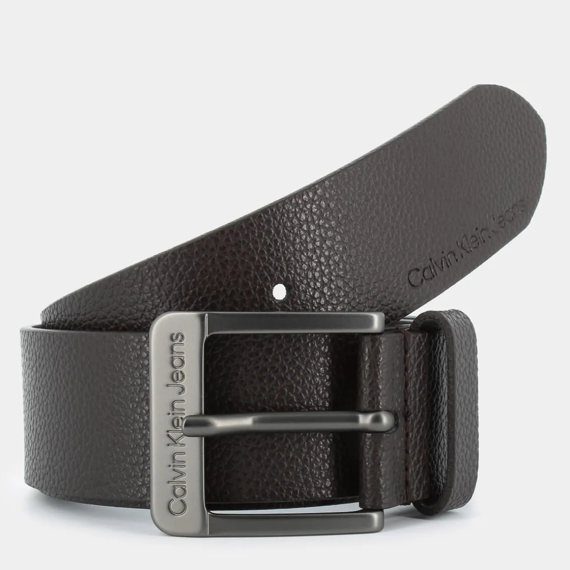 CALVIN KLEIN JEANS 11412-0HFCLASSIC LTHRGRP BITTER BROWN- CINTURE MARRONE Store