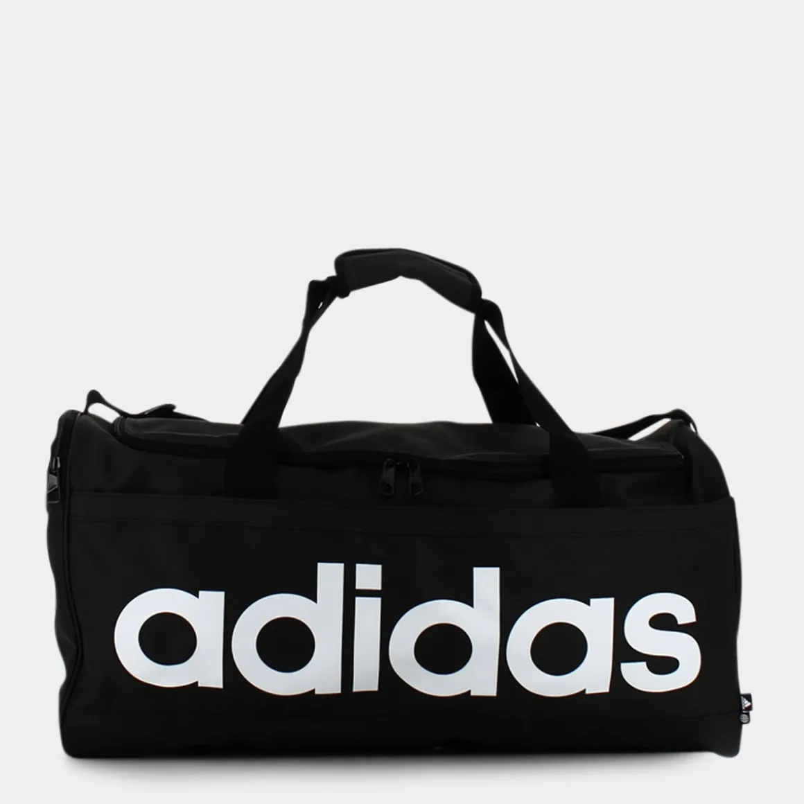 ADIDAS HT4743LINEAR DUFFEL Mblack/white- ACCESSORI SPORT NERO Flash Sale