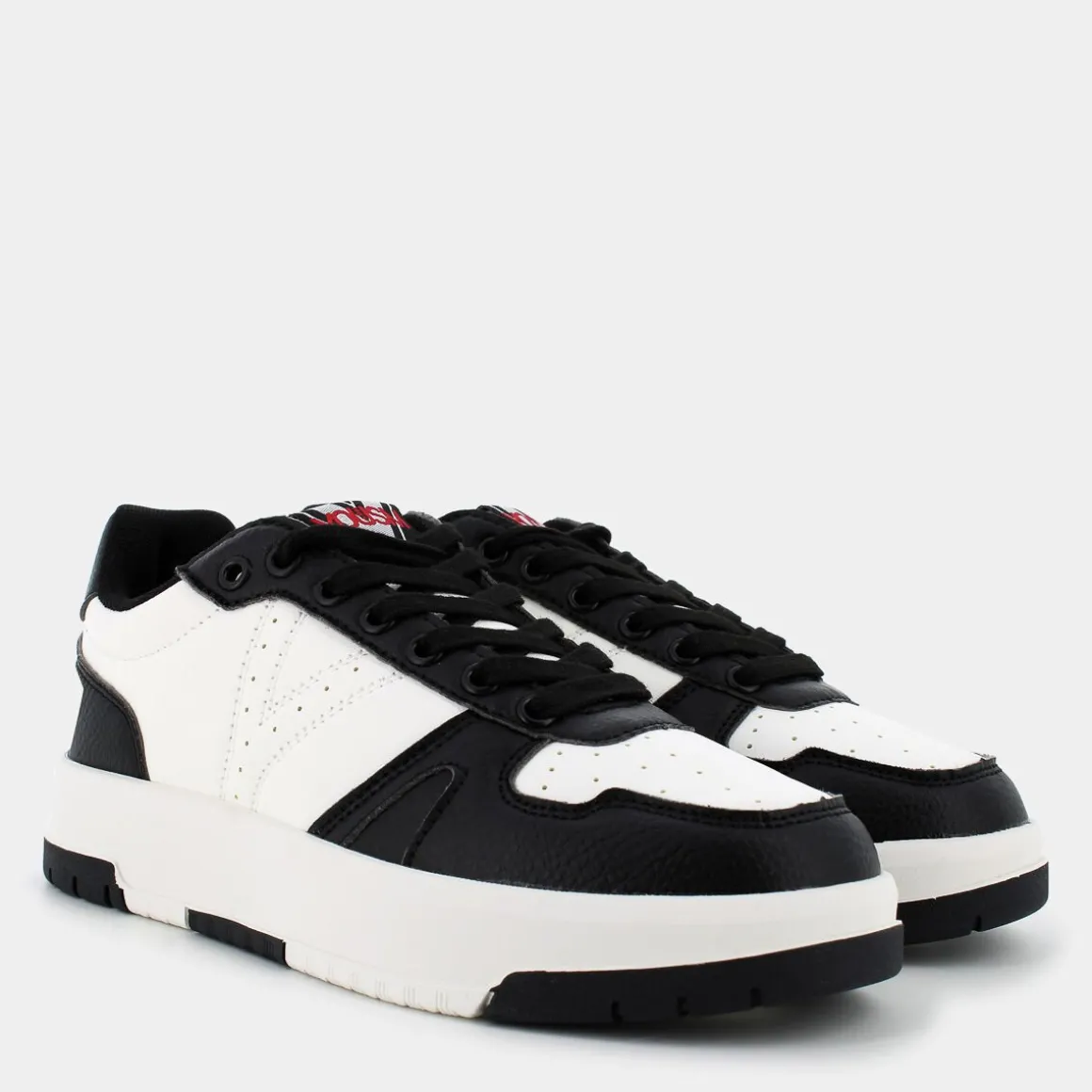 YOUSM HZ-I24D-01PANDA /NERO- SNEAKERS BIANCO New