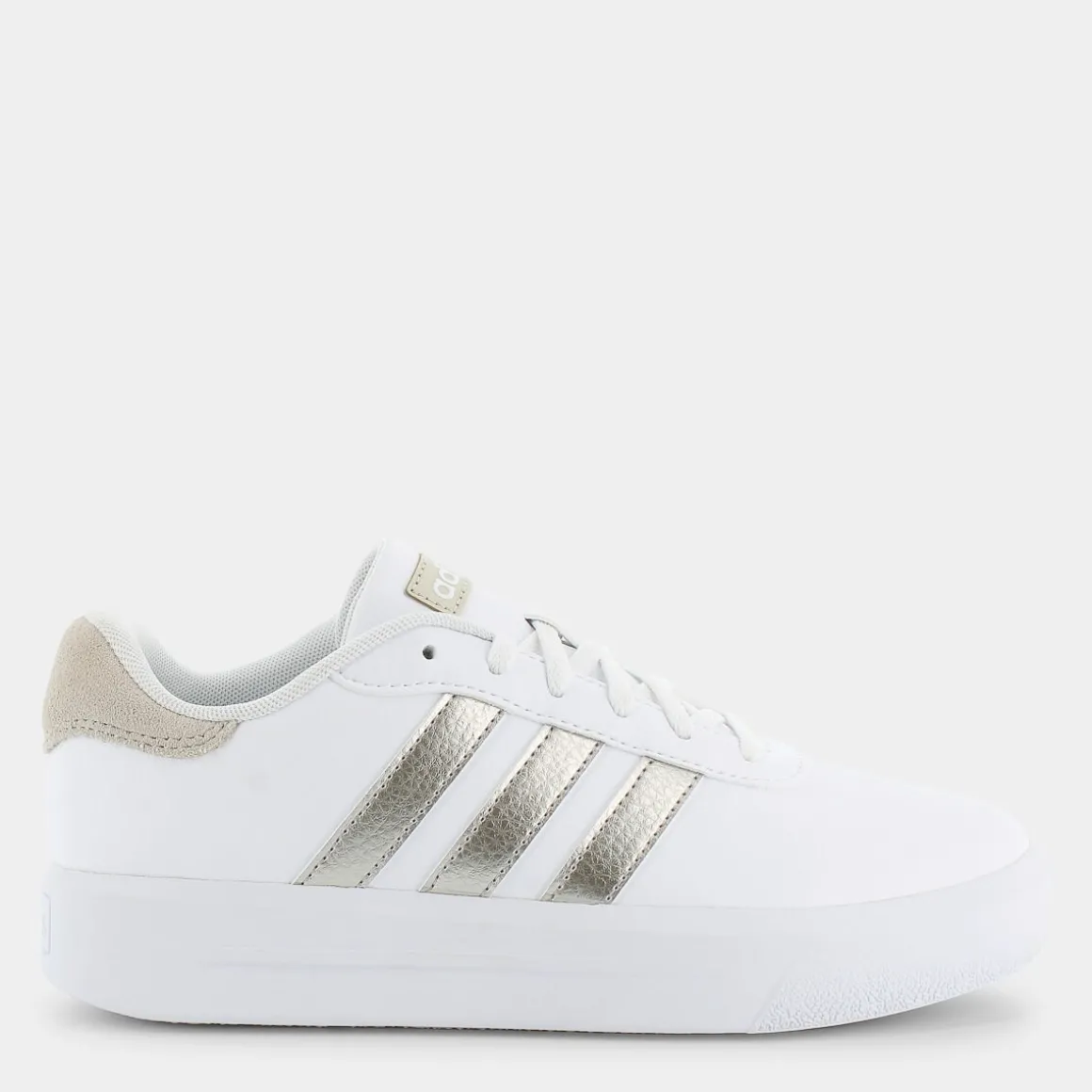 ADIDAS ID1969COURT PLATFORMwhite/champagne met./alumina- SPORTIVE BIANCO Store
