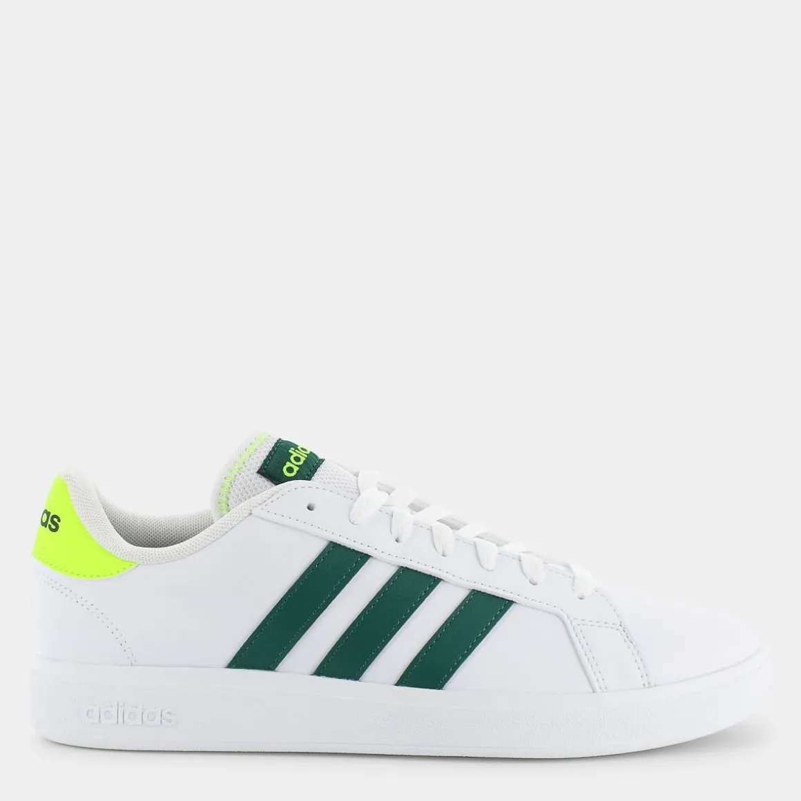 ADIDAS ID4450GRAND COURT BASE 2.0white/collegiate green/lucid lemon- SPORTIVE BIANCO Cheap