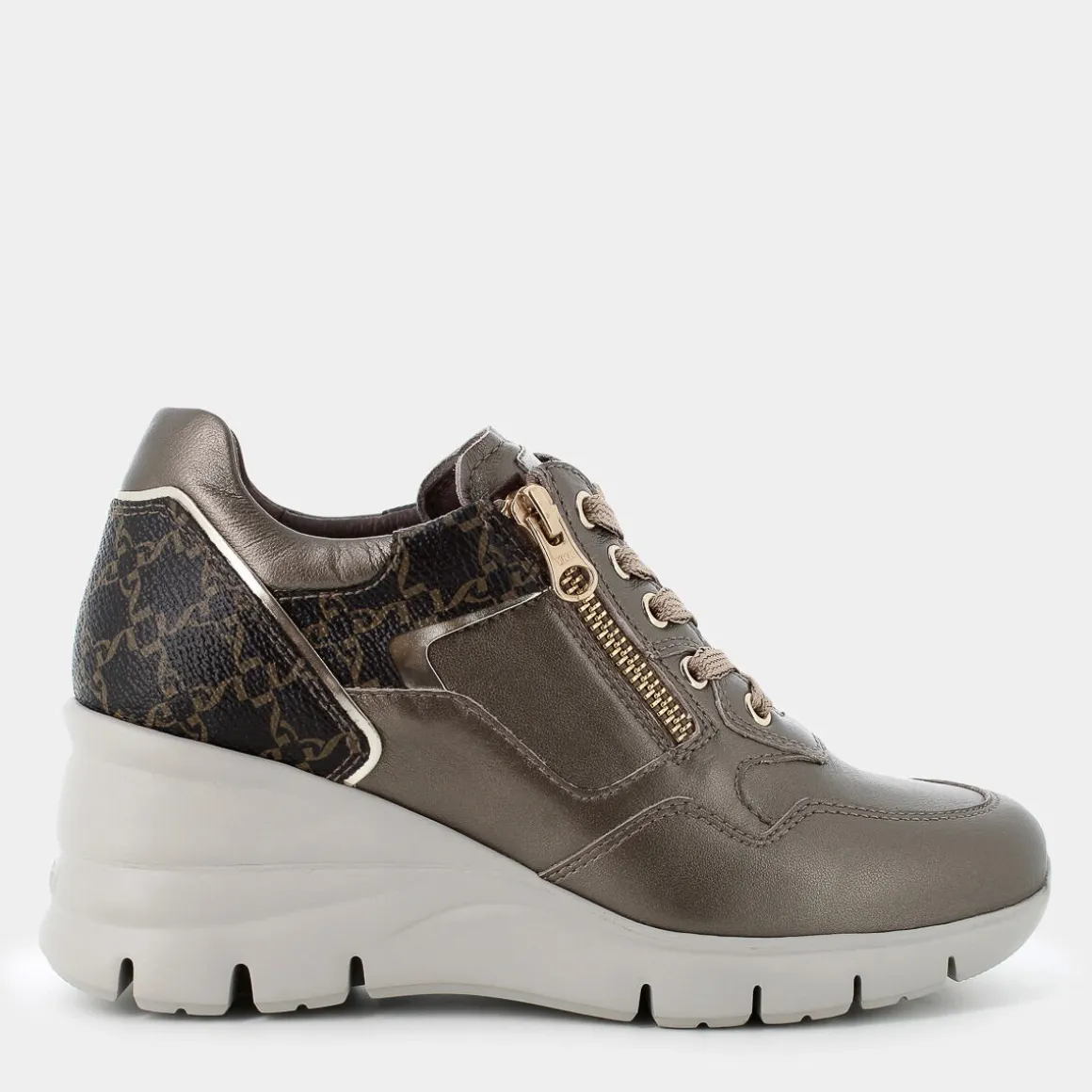 NERO GIARDINI I411484D- SNEAKERS ORO Cheap