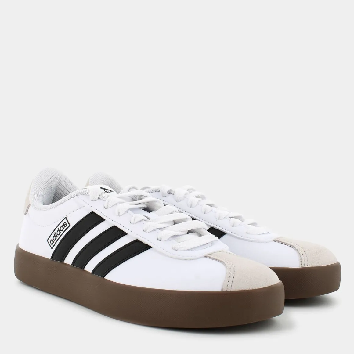 ADIDAS ID8797VL COURT 3.0FTWWHT/CBLACK/GREONE- SPORTIVE BIANCO Flash Sale