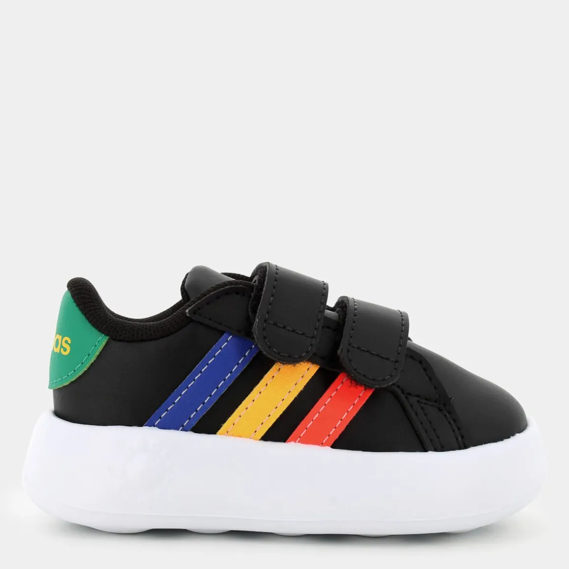 ADIDAS IE1372GRAND COURT 2.0CBLACK/LUCBLU/COUGRN- PRIMI PASSI NERO Cheap