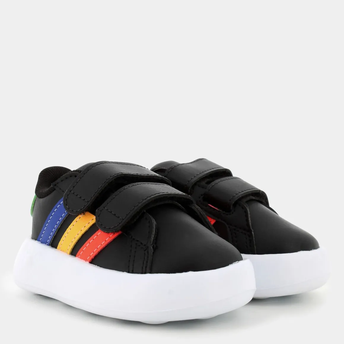 ADIDAS IE1372GRAND COURT 2.0CBLACK/LUCBLU/COUGRN- PRIMI PASSI NERO Cheap