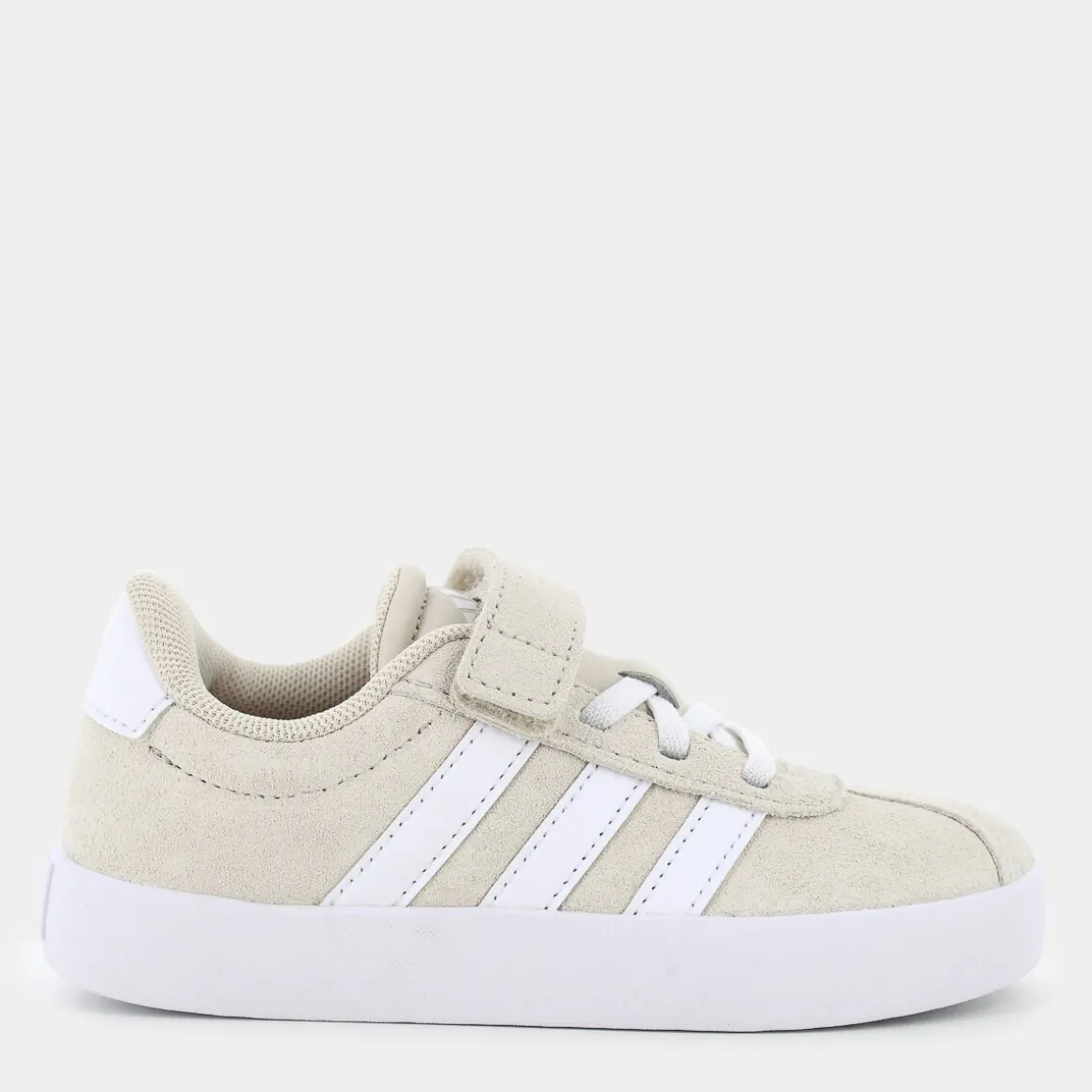 ADIDAS IE1448VL COURT 3.0ALUMIN/FTWWHT/ALUMIN- SPORTIVE BEIGE New