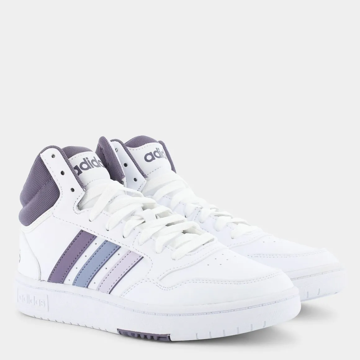 ADIDAS IF5306HOOPS 3.0 MID Wwhite/silver dawn/silver violet- SPORTIVE BIANCO Discount