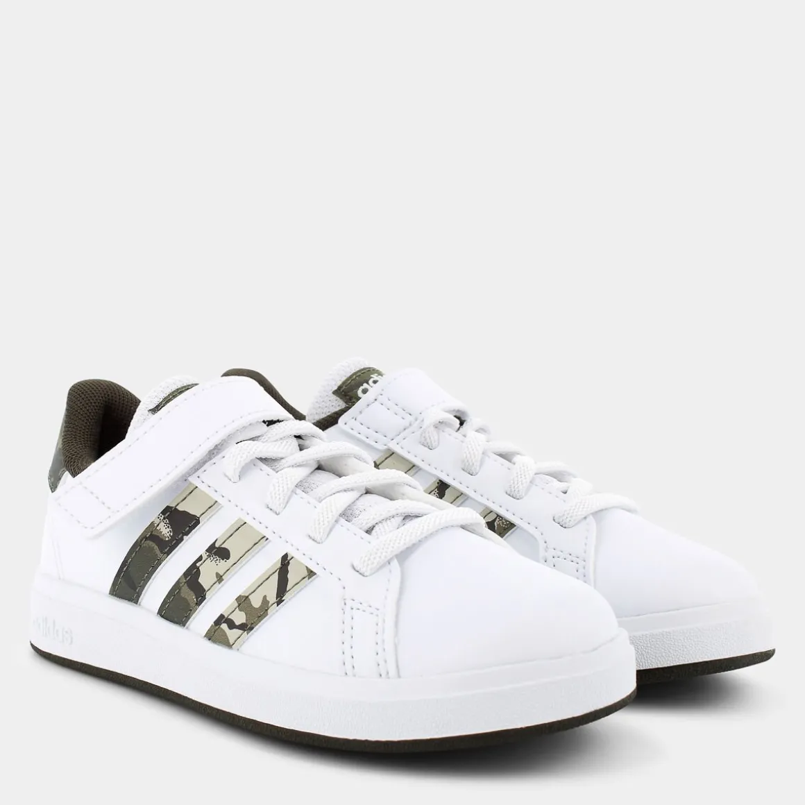 ADIDAS IG1235GRAND COURT 2.0 EL Kftwr white/olive strata/shadow olive- SPORTIVE BIANCO Outlet
