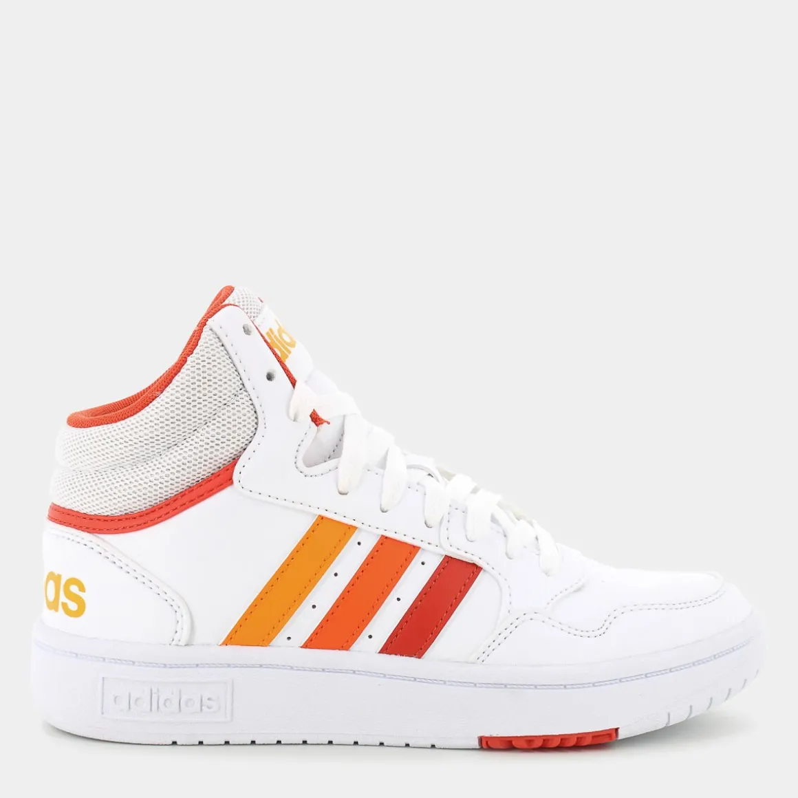ADIDAS IH0181HOOPS 3FTWWHT/PRERED/ORANGE- SPORTIVE BIANCO Cheap