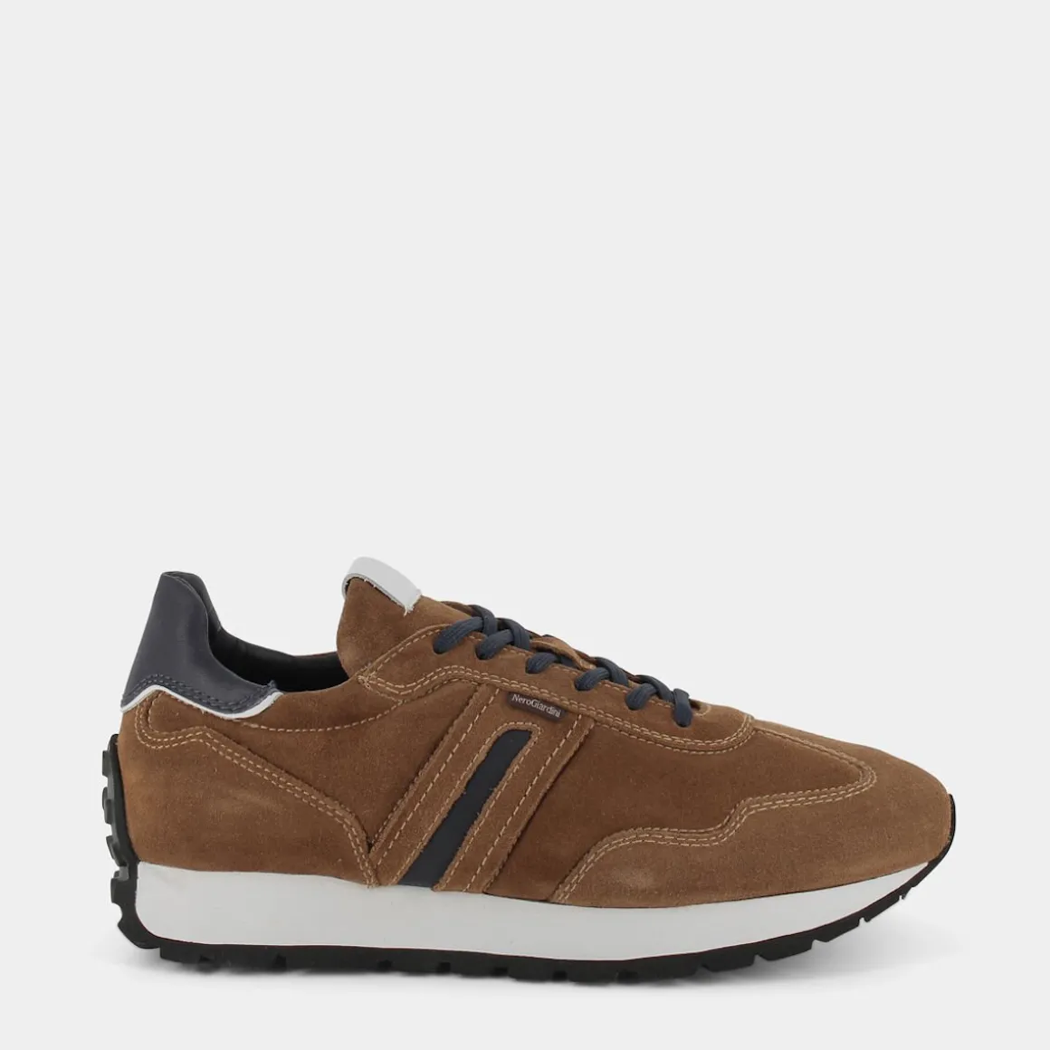 NERO GIARDINI I202534U- SNEAKERS MARRONE Discount