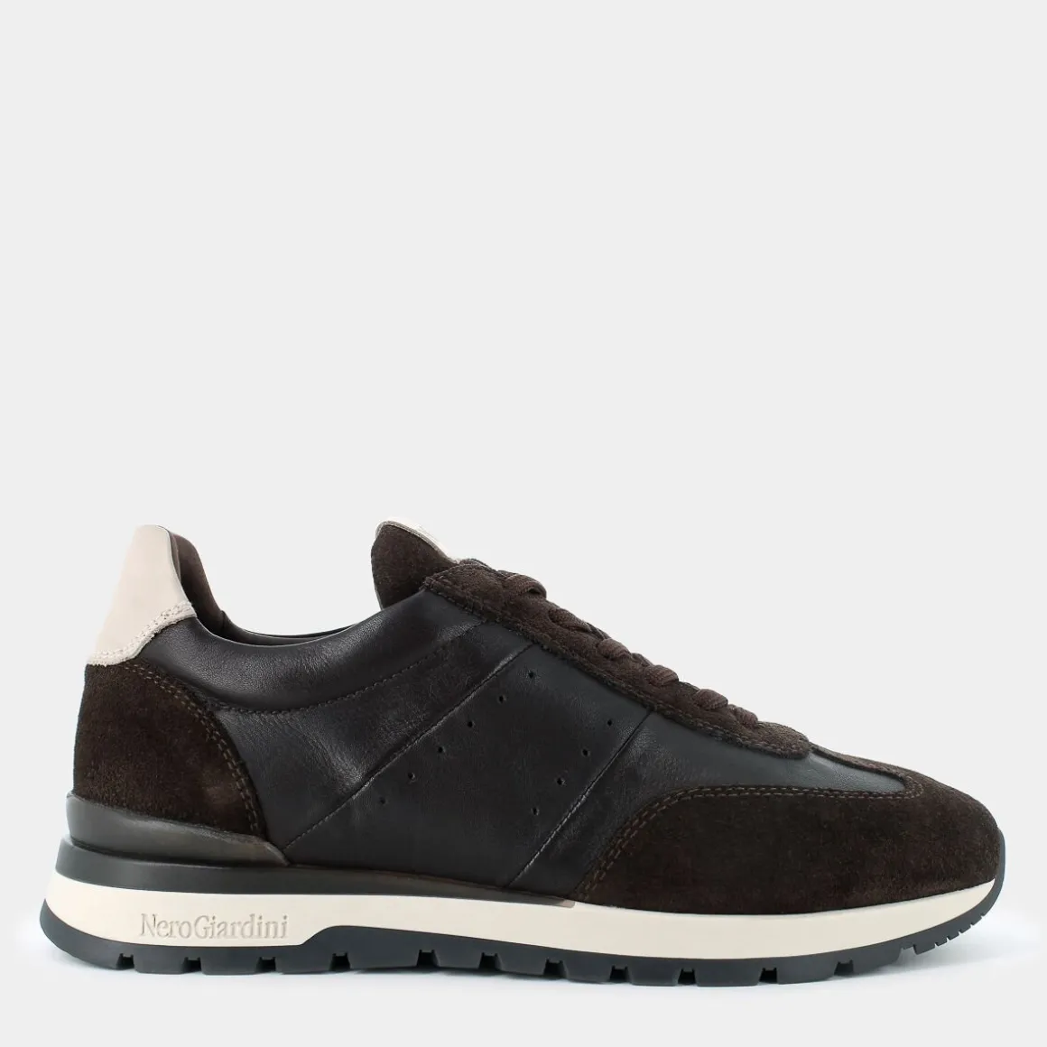 NERO GIARDINI I400411UTESTA DI MORO- SNEAKERS MARRONE Cheap