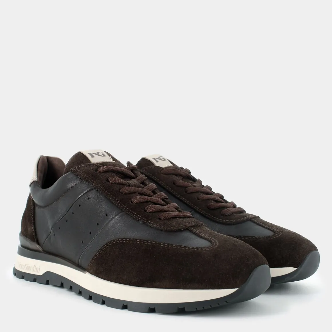 NERO GIARDINI I400411UTESTA DI MORO- SNEAKERS MARRONE Cheap