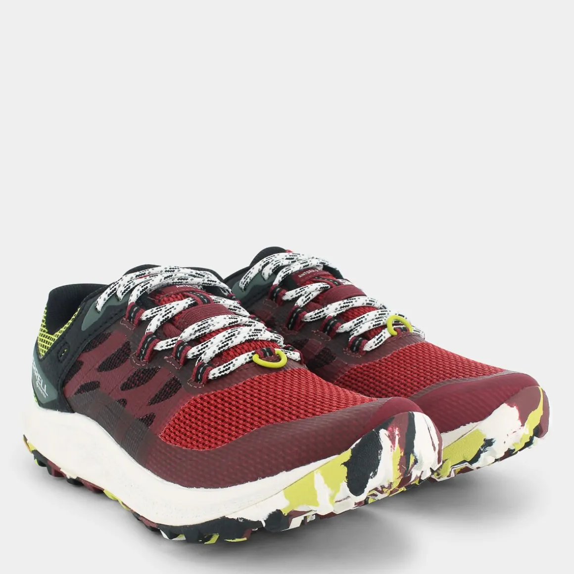 MERRELL J067814ANTORA 3 GTXCABERNET/HIVIZ- SPORTIVE ROSSO Clearance