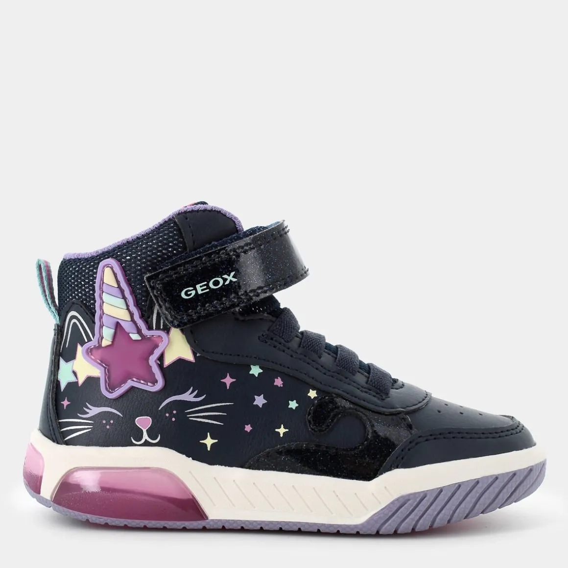 GEOX J46ASB0BCKCC4243INEKNAVY/MULTICOLOR- SPORTIVE NERO Hot
