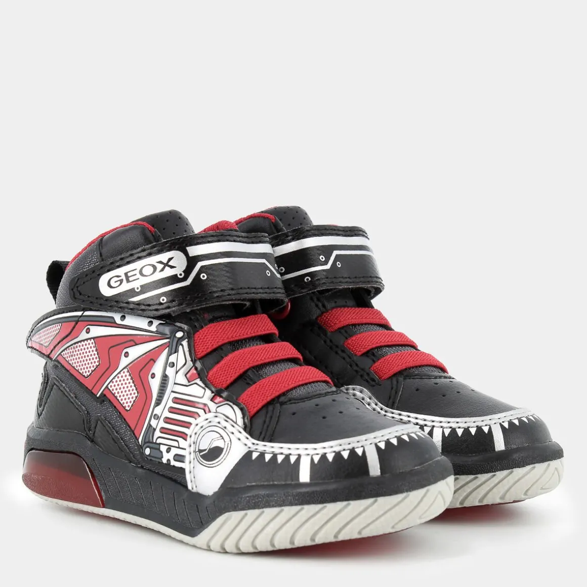 GEOX J469CB011BCC0048INEKBLACK/RED- SPORTIVE ROSSO New