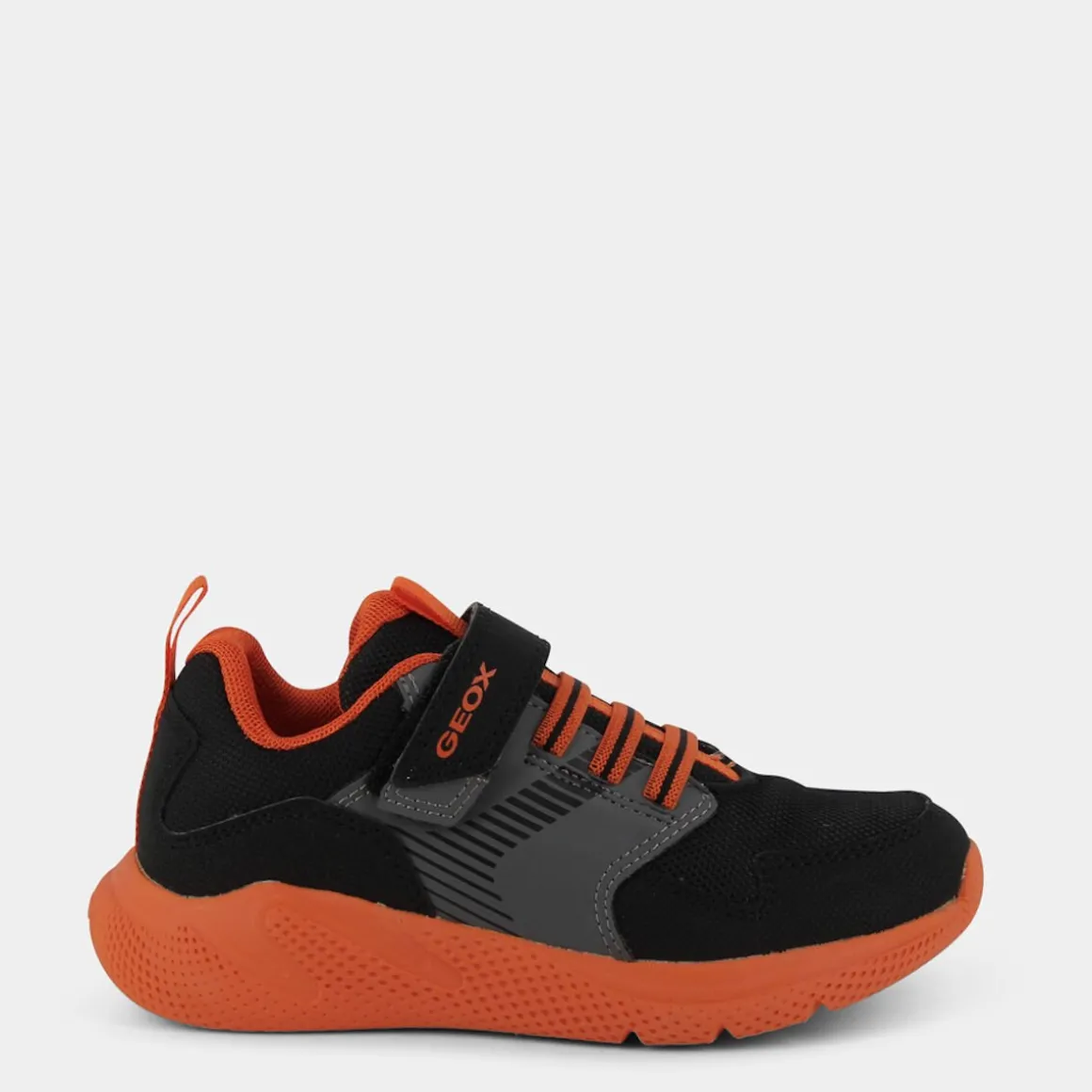 GEOX J26GBA0CEFUC0038SPRINTYEBLACK/ORANGE- SNEAKERS NERO Online