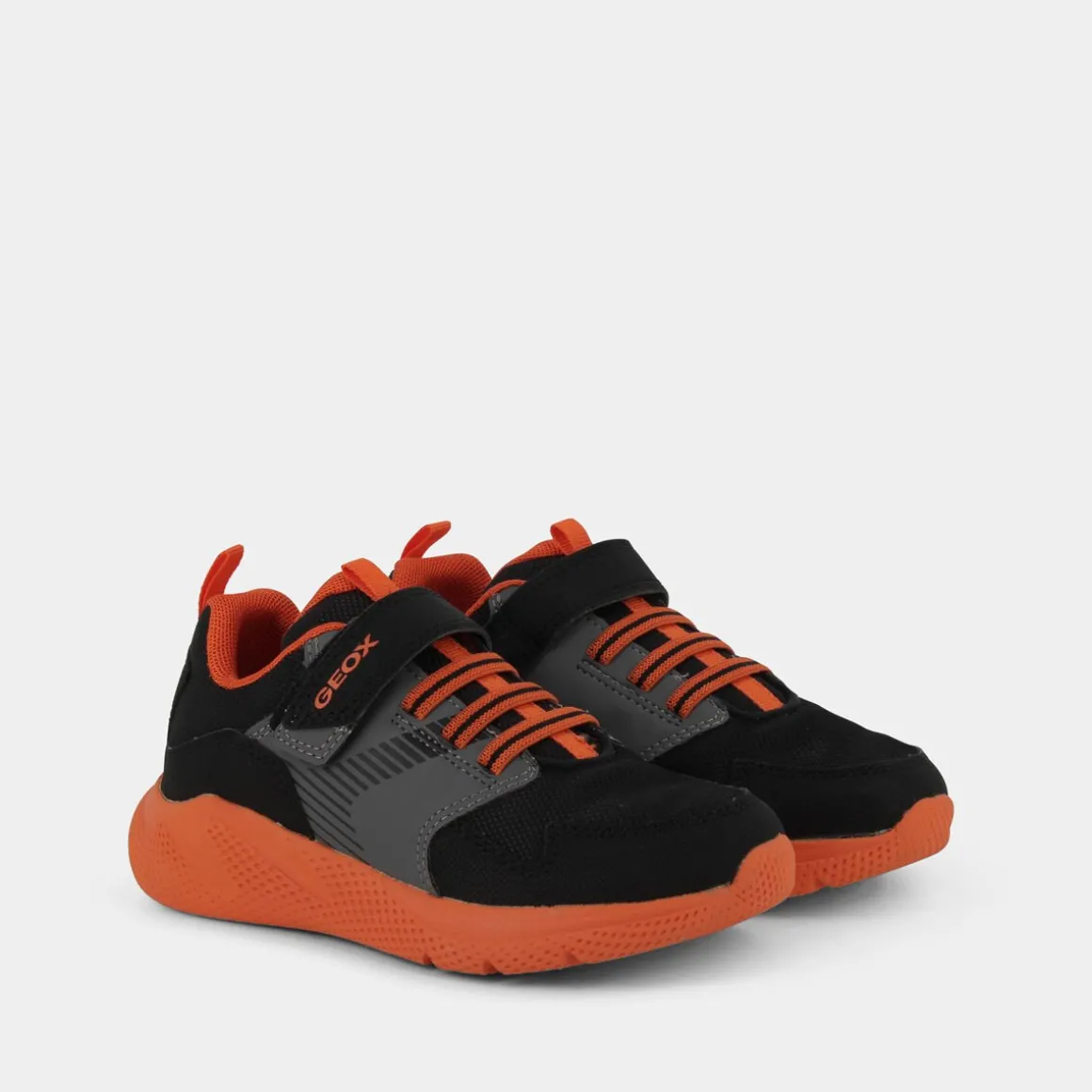 GEOX J26GBA0CEFUC0038SPRINTYEBLACK/ORANGE- SNEAKERS NERO Online