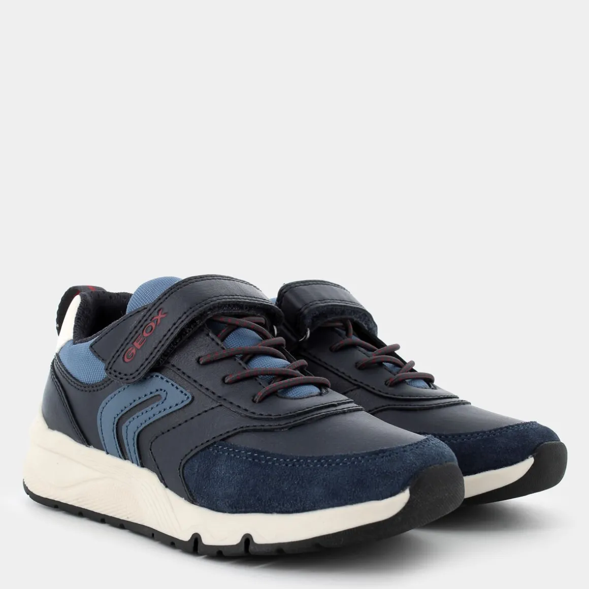 GEOX J46H0D054FUC4244ROONERNAVY/DK RED- SNEAKERS BLU Best Sale