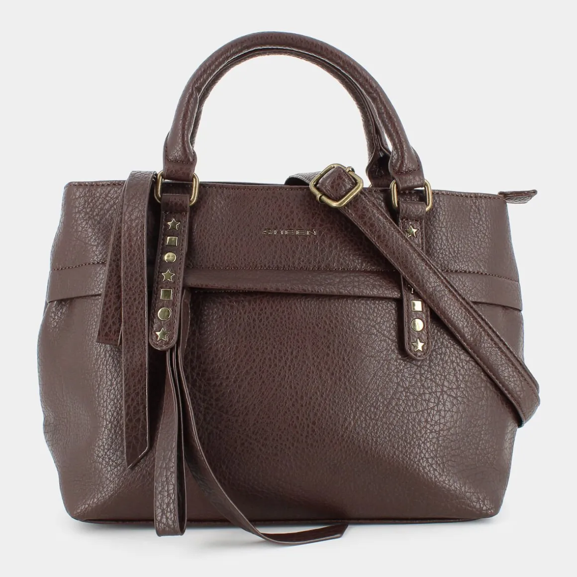 SHEEN JI-I24-02-CIOCCOLATO- BORSE MARRONE Shop