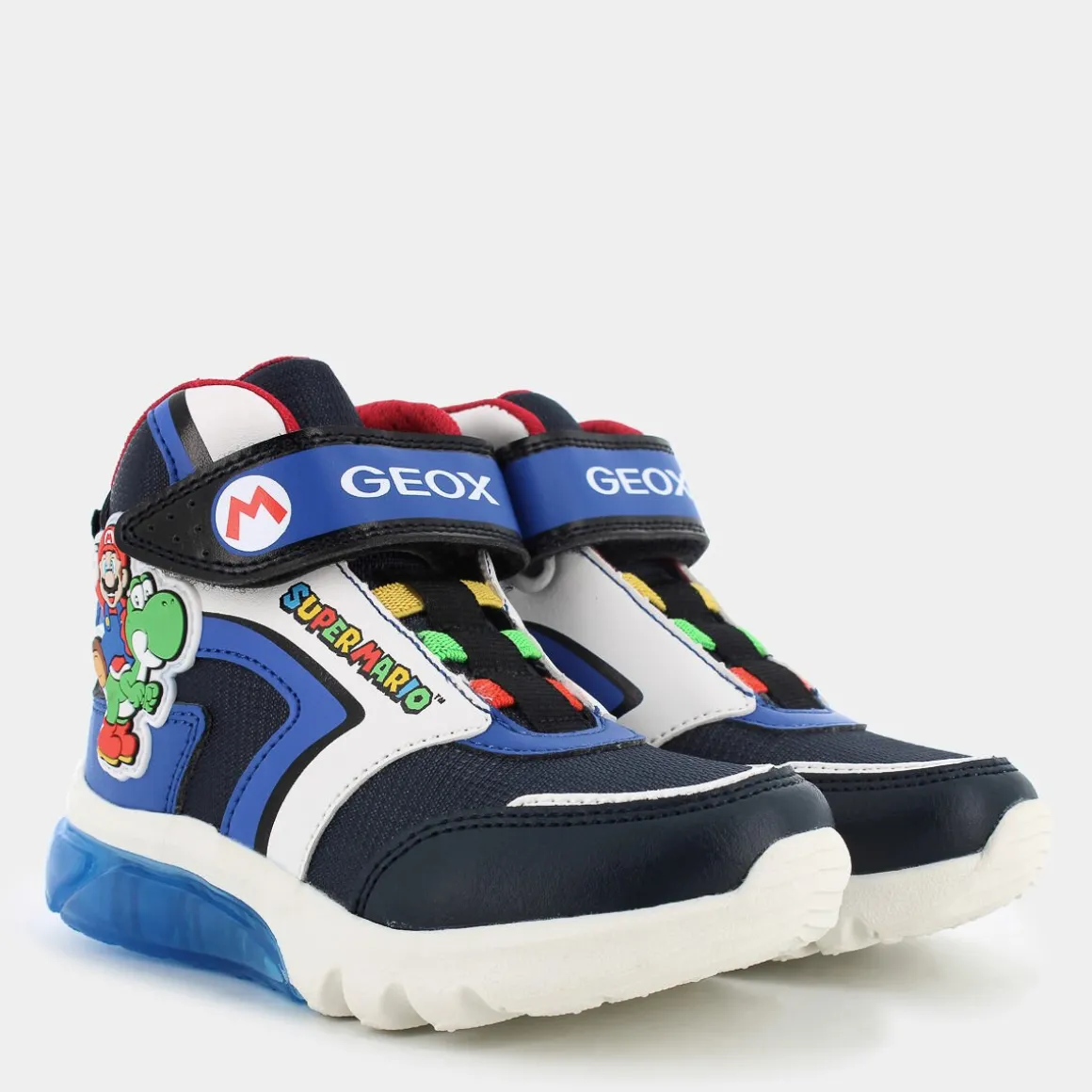GEOX J46LBJ054FUC4226CIBERDRONNAVY/ROYAL- SPORTIVE GRIGIO Clearance