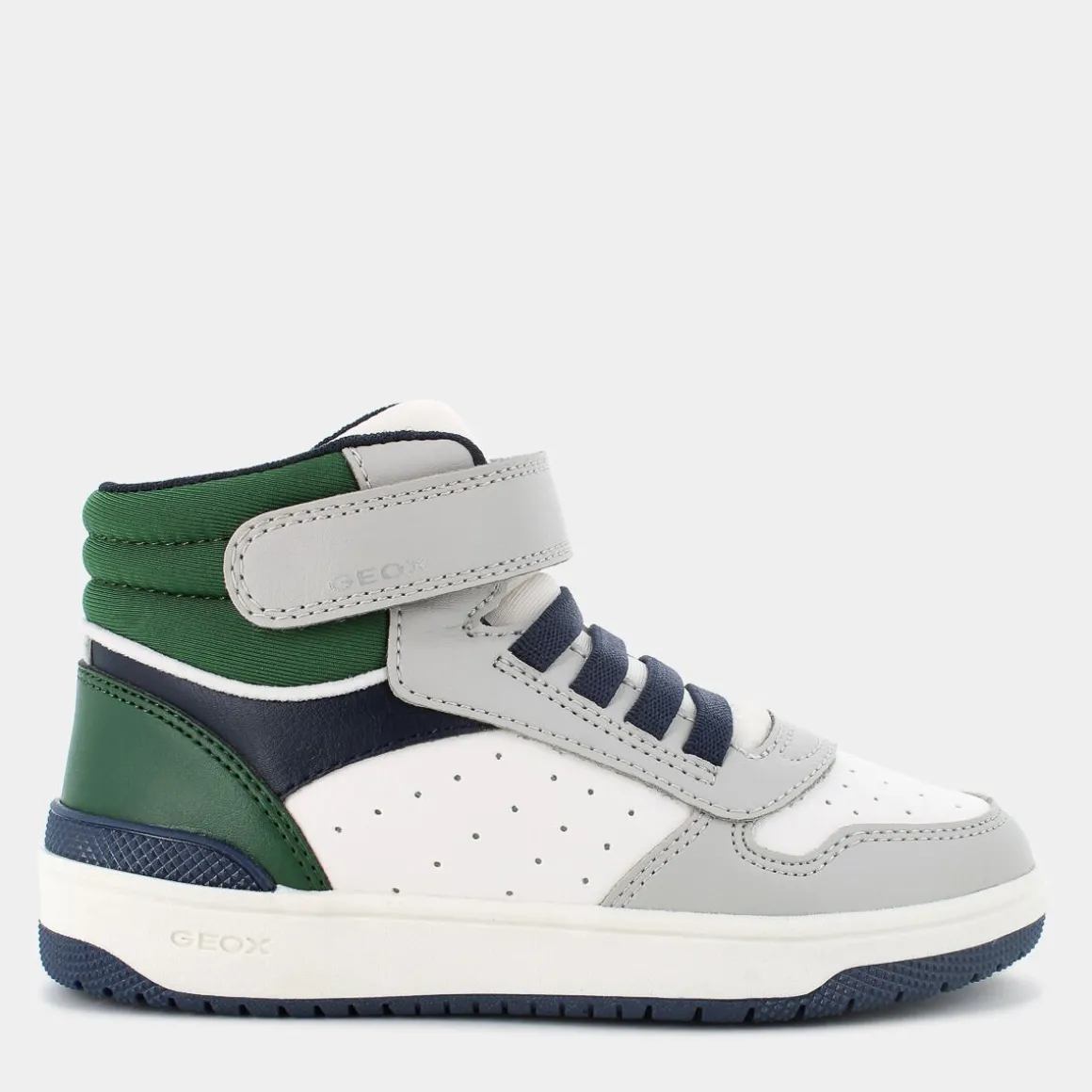 GEOX J46LQB05415C1L3XWASHIBABIANCO VERDE GRIGIO- SNEAKERS MULTICOLOR Best Sale