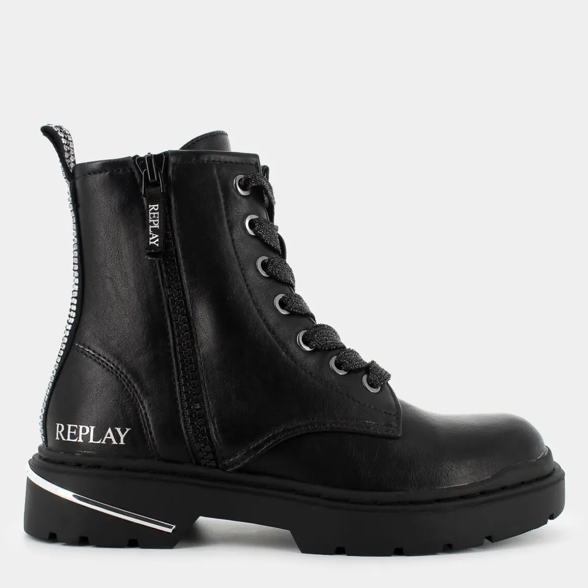 REPLAY JL170028SJOPLIN 12BLACK- SCARPONCINI E STIVALETTI NERO Best