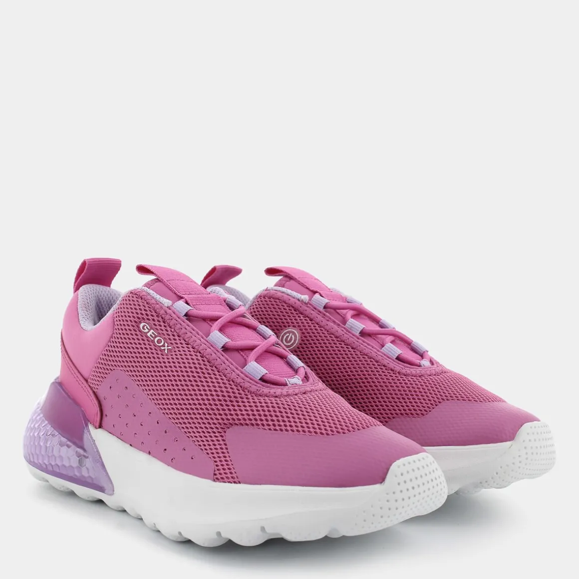 GEOX J45LZA0149JC8257J ACTIVART ILLUMINUS AFUCHSIA/LILAC- SPORTIVE ROSA Fashion