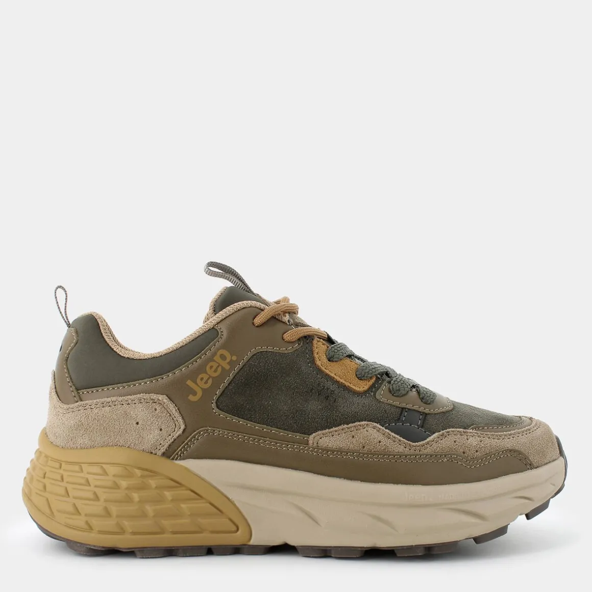 JEEP JM42210AGROOVEMILITARY- SNEAKERS VERDE Online