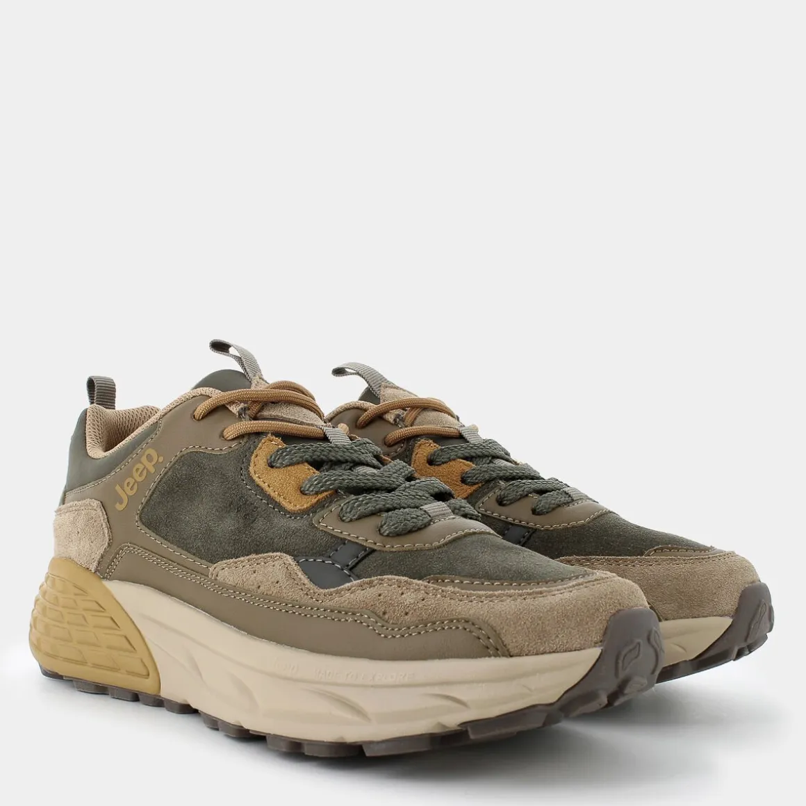 JEEP JM42210AGROOVEMILITARY- SNEAKERS VERDE Online