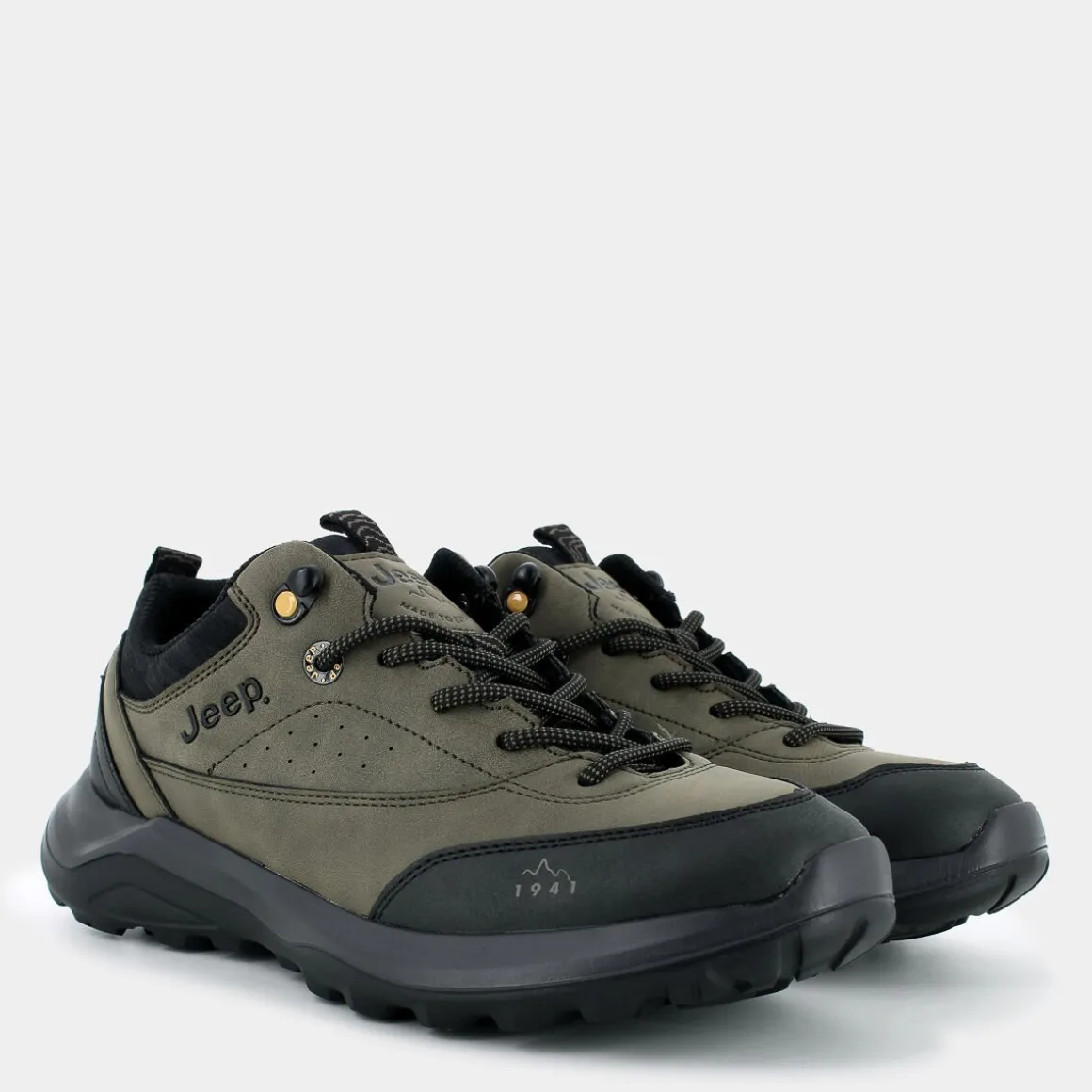JEEP JM42160APATHMILITARY- SNEAKERS VERDE New