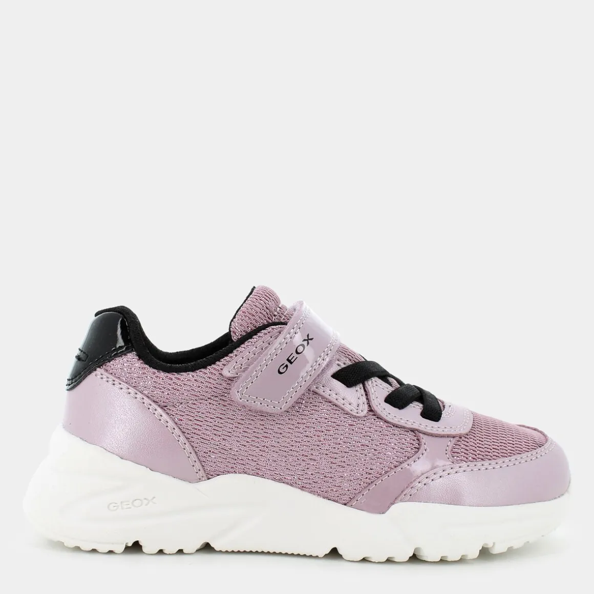 GEOX J46M2CLOFTUS GIRLDK ROSE BLACK- SNEAKERS ROSA Sale