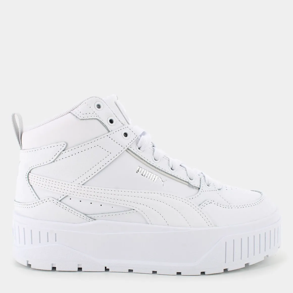 PUMA 397463KARMEN II IDOL MIDWhite/Silver- SPORTIVE BIANCO Best Sale