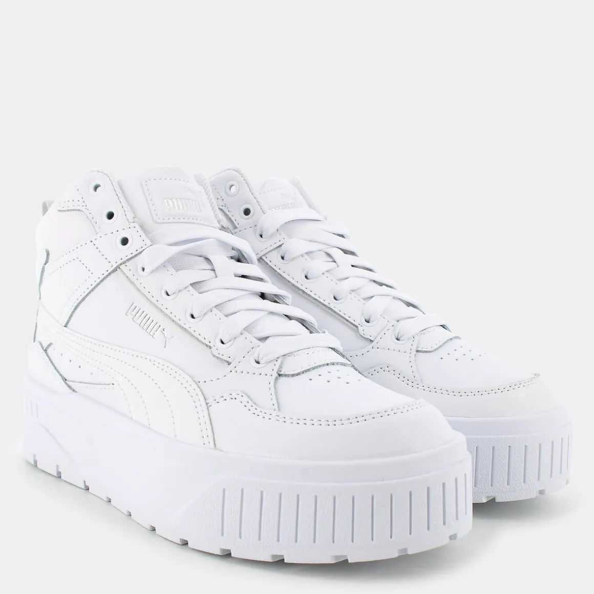 PUMA 397463KARMEN II IDOL MIDWhite/Silver- SPORTIVE BIANCO Best Sale