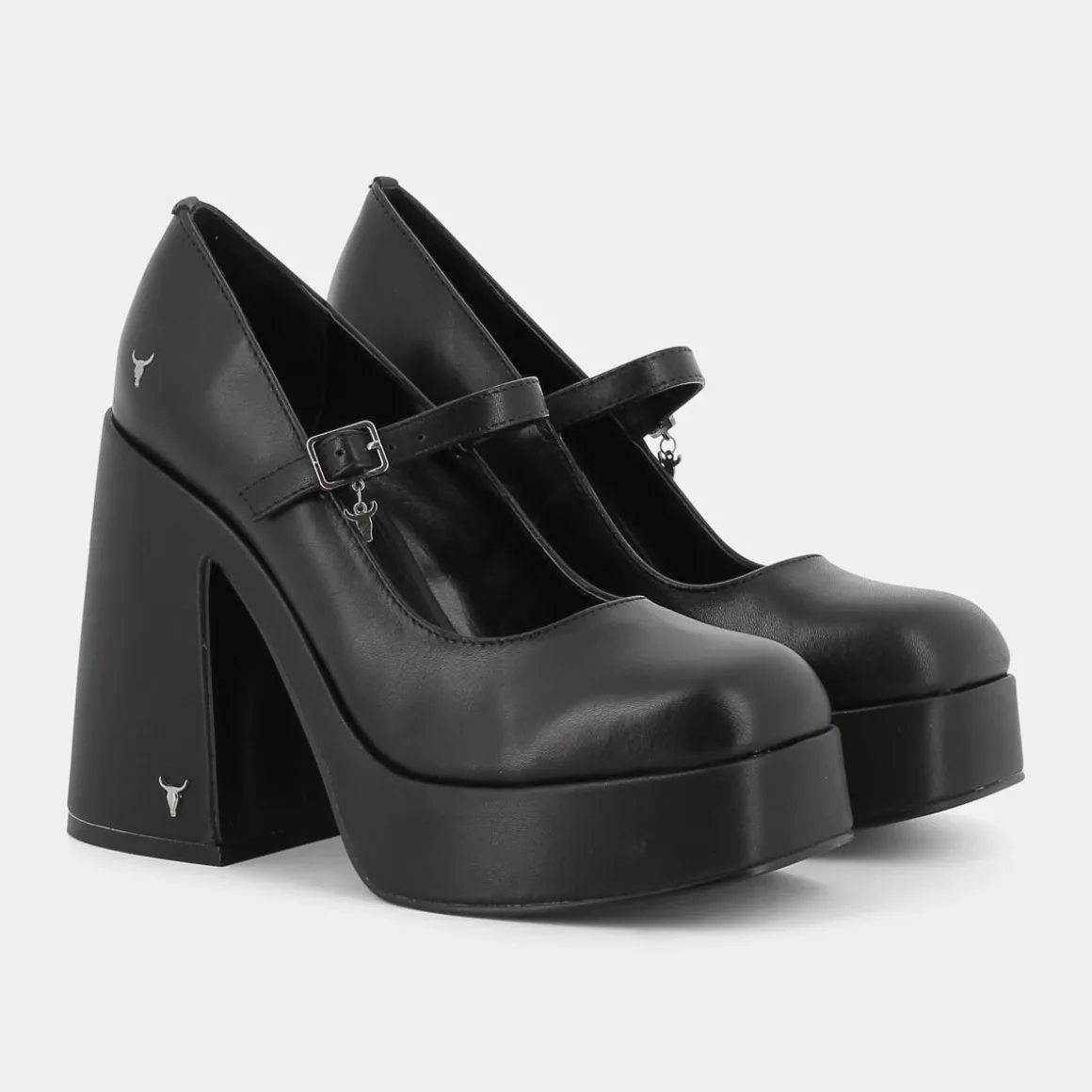 WINDSOR SMITH KISSES- MOCASSINI NERO Cheap