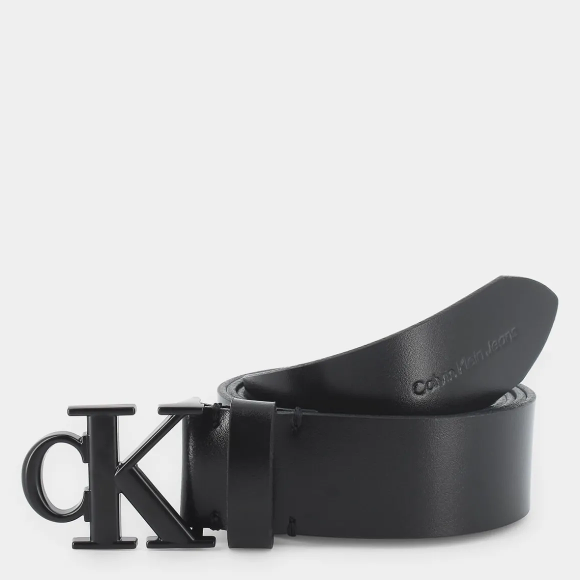 CALVIN KLEIN JEANS K50K511154BDSROUND MONOBDS BLACK- CINTURE NERO New