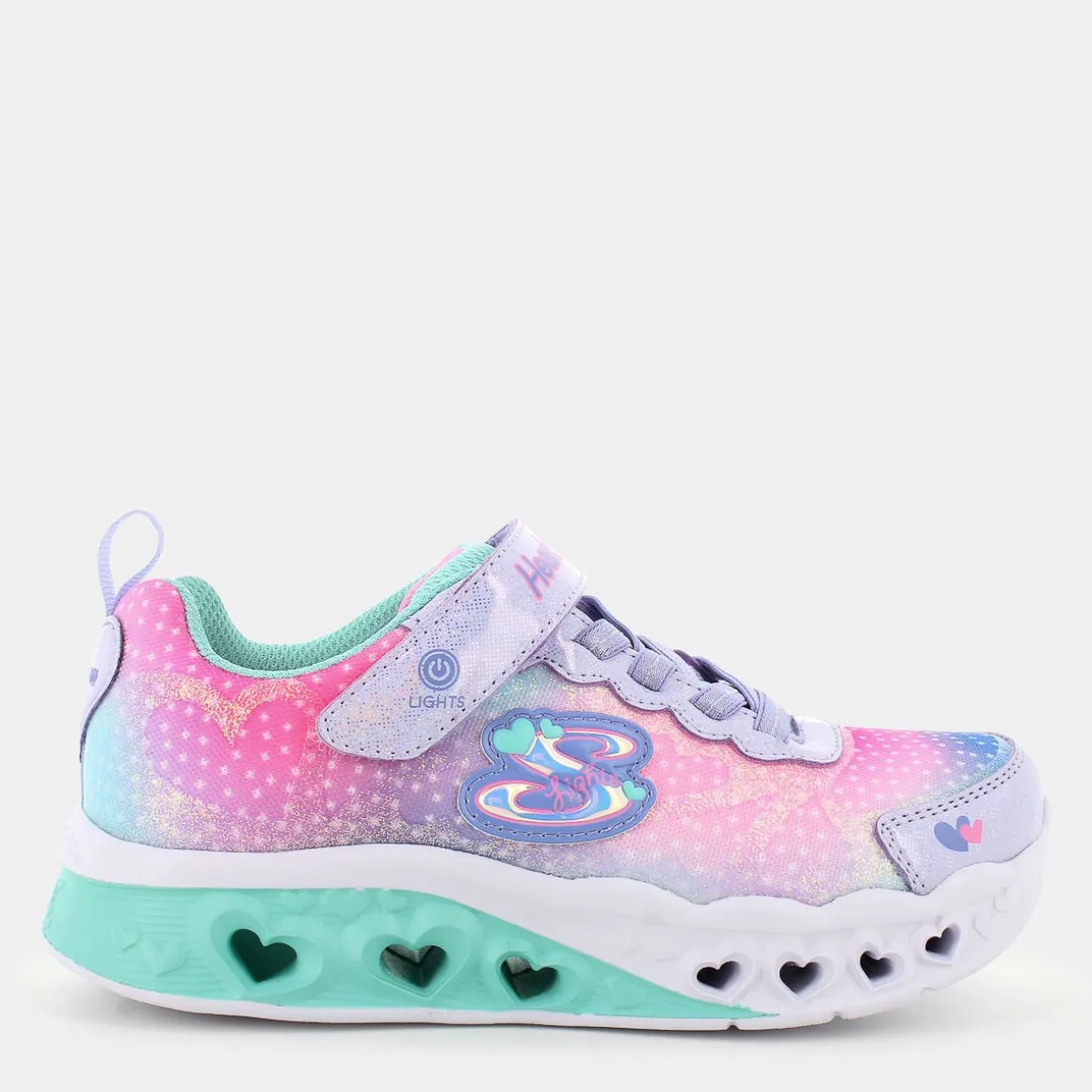 SKECHERS 302315LFLUTTER HEART LIGHTS - SIMPLY LOVELAVENDER/MULTI- SPORTIVE LILLA Hot